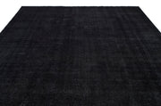 Epir Grey Vintage Wool Handmade Area Rug 9'11" x 12'9"