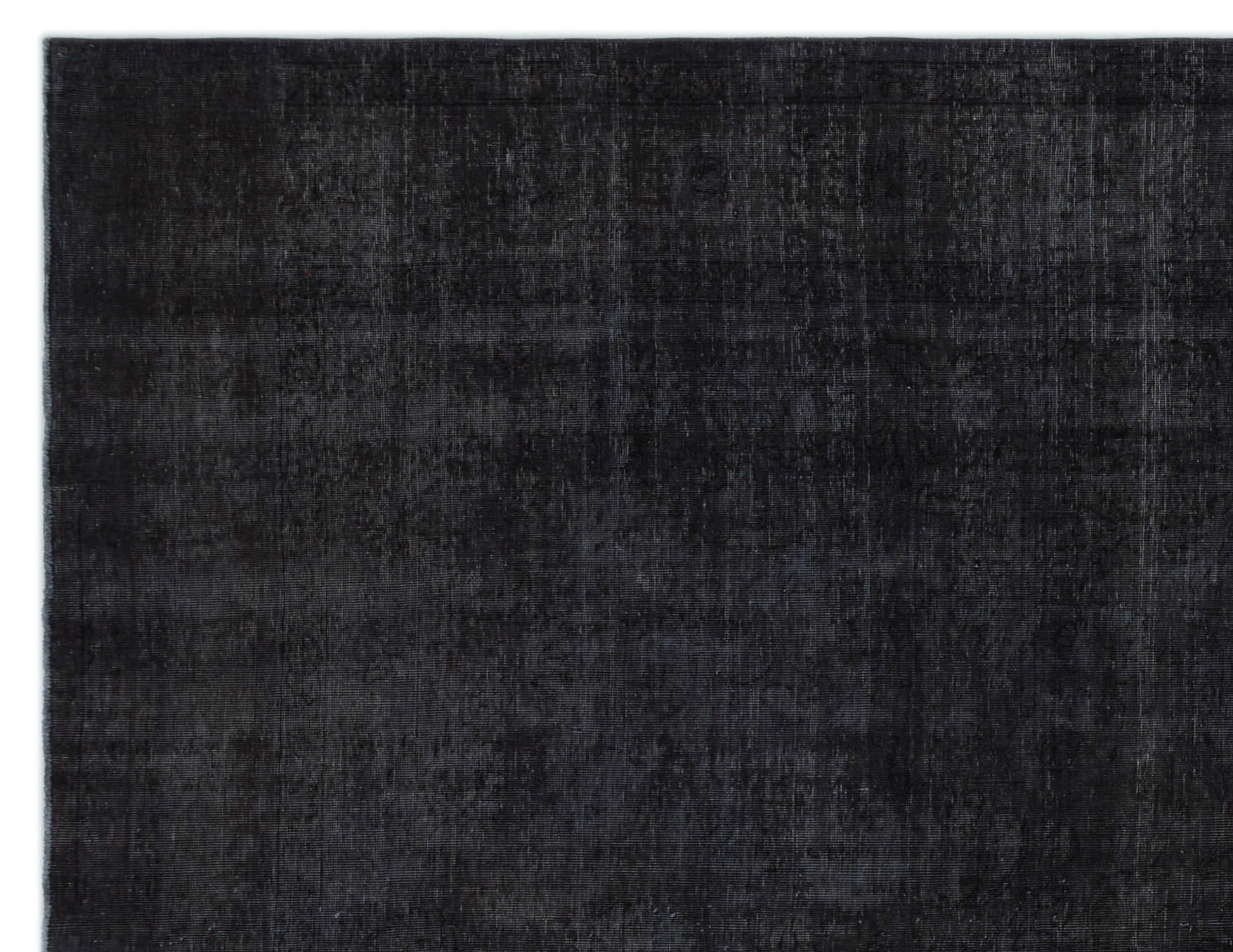 Epir Grey Vintage Wool Handmade Area Rug 9'11" x 12'9"