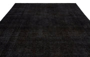 Epir Grey Vintage Wool Handmade Area Rug 9'6" x 12'8"