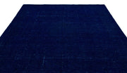Epir Blue Vintage Wool Handmade Area Rug 7'11" x 11'2"