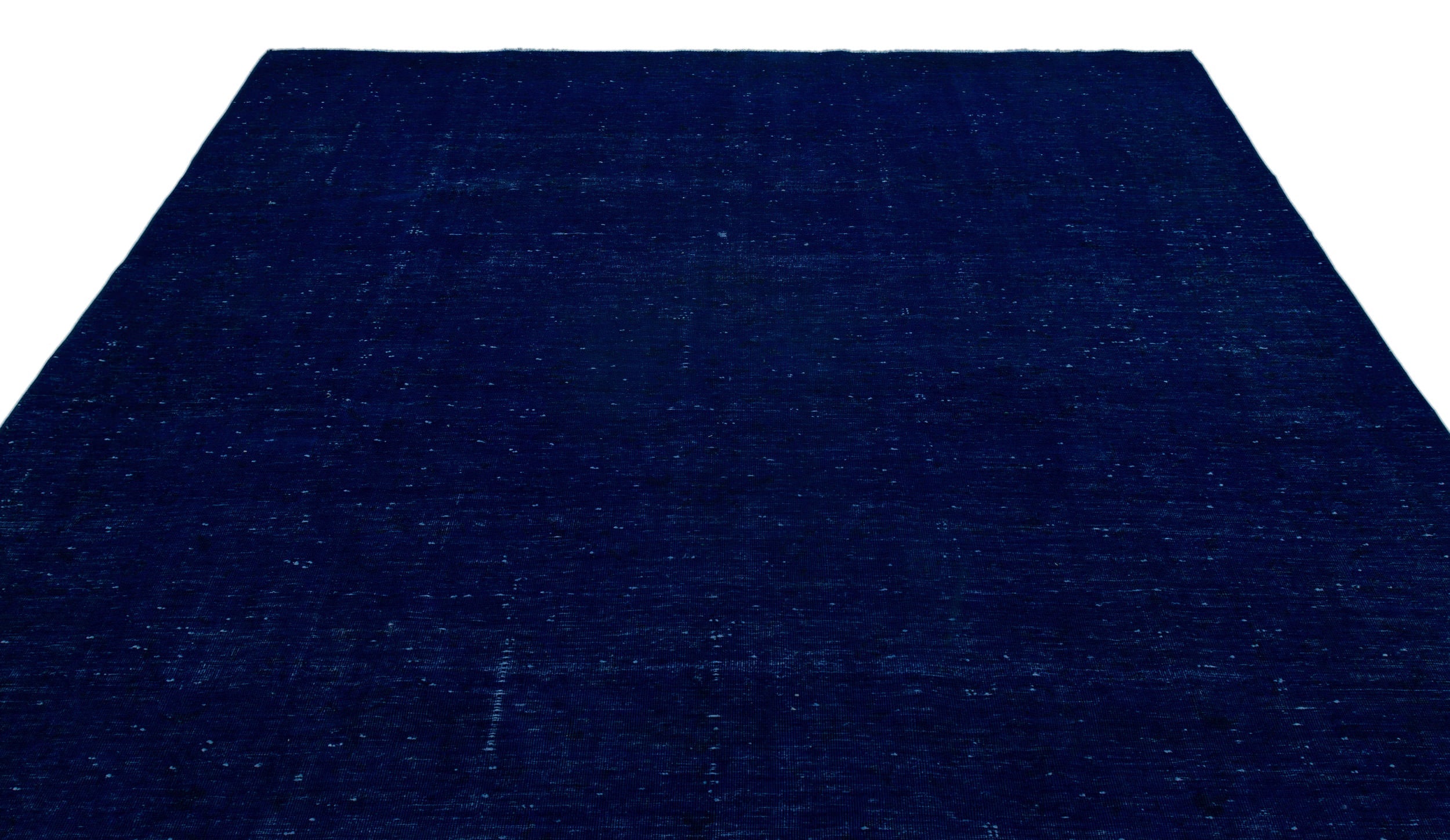 Epir Blue Vintage Wool Handmade Area Rug 7'11" x 11'2"