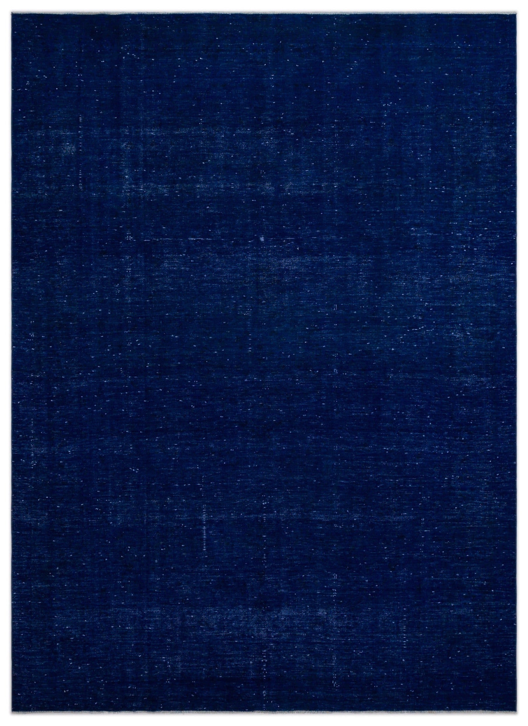 Epir Blue Vintage Wool Handmade Area Rug 7'11" x 11'2"