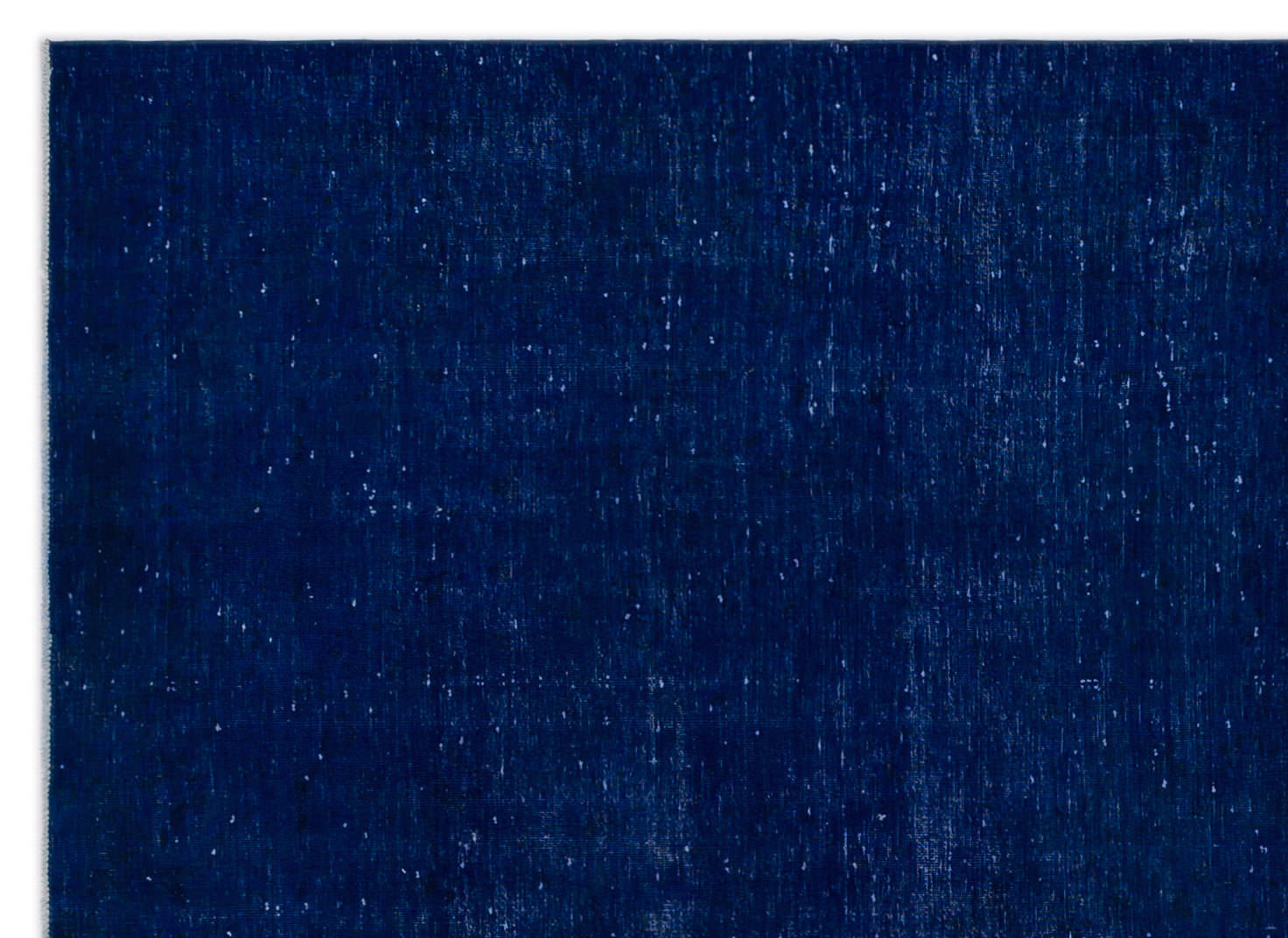 Epir Blue Vintage Wool Handmade Area Rug 7'11" x 11'2"