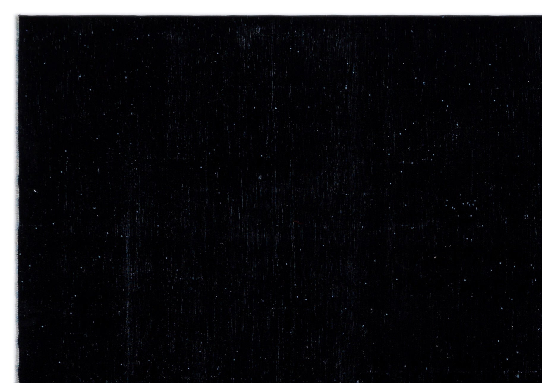 Epir Black Vintage Wool Handmade Area Rug 9'7" x 13'9"