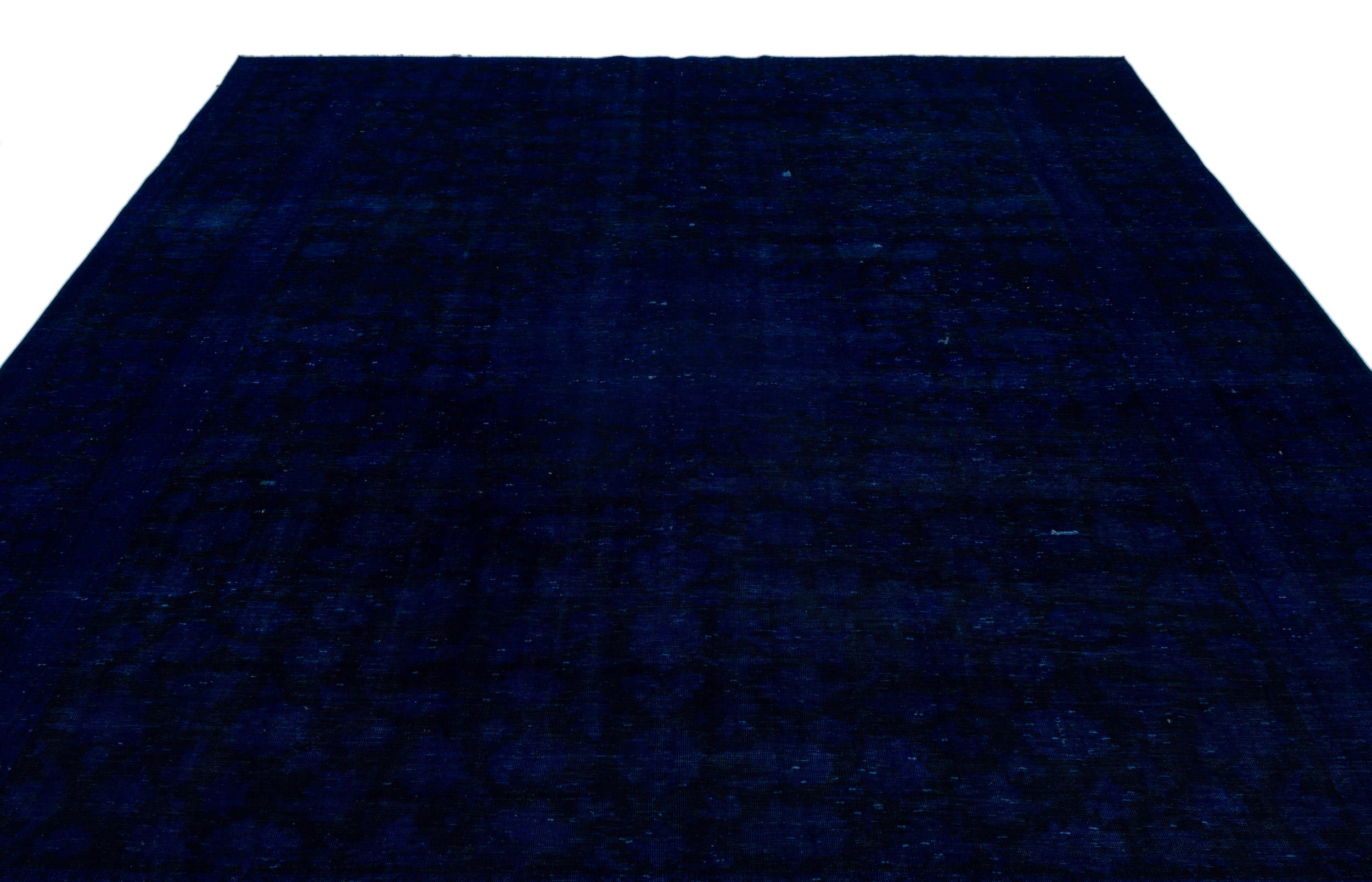 Epir Blue Vintage Wool Handmade Area Rug 9'0" x 12'3"