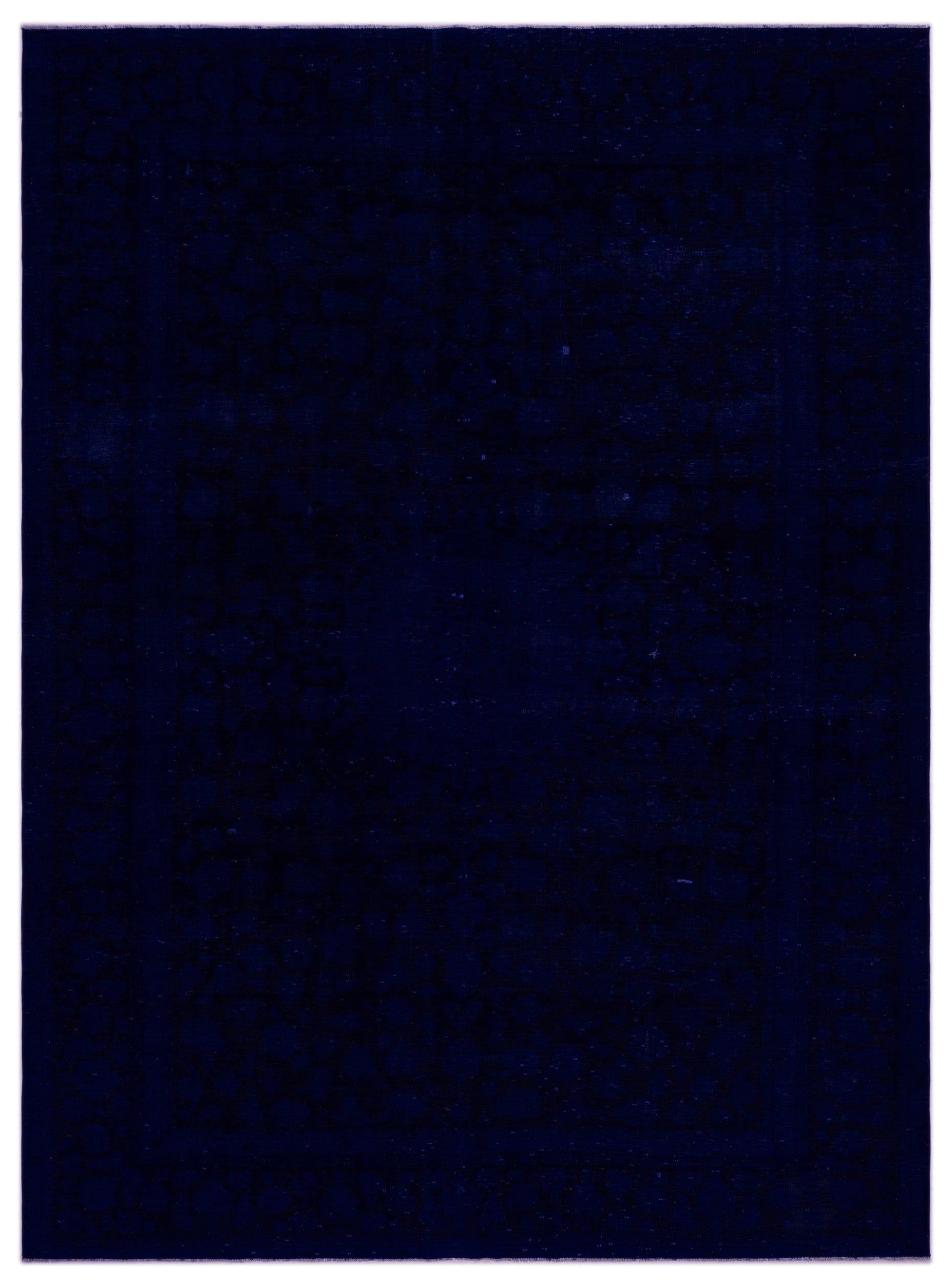 Epir Blue Vintage Wool Handmade Area Rug 9'0" x 12'3"