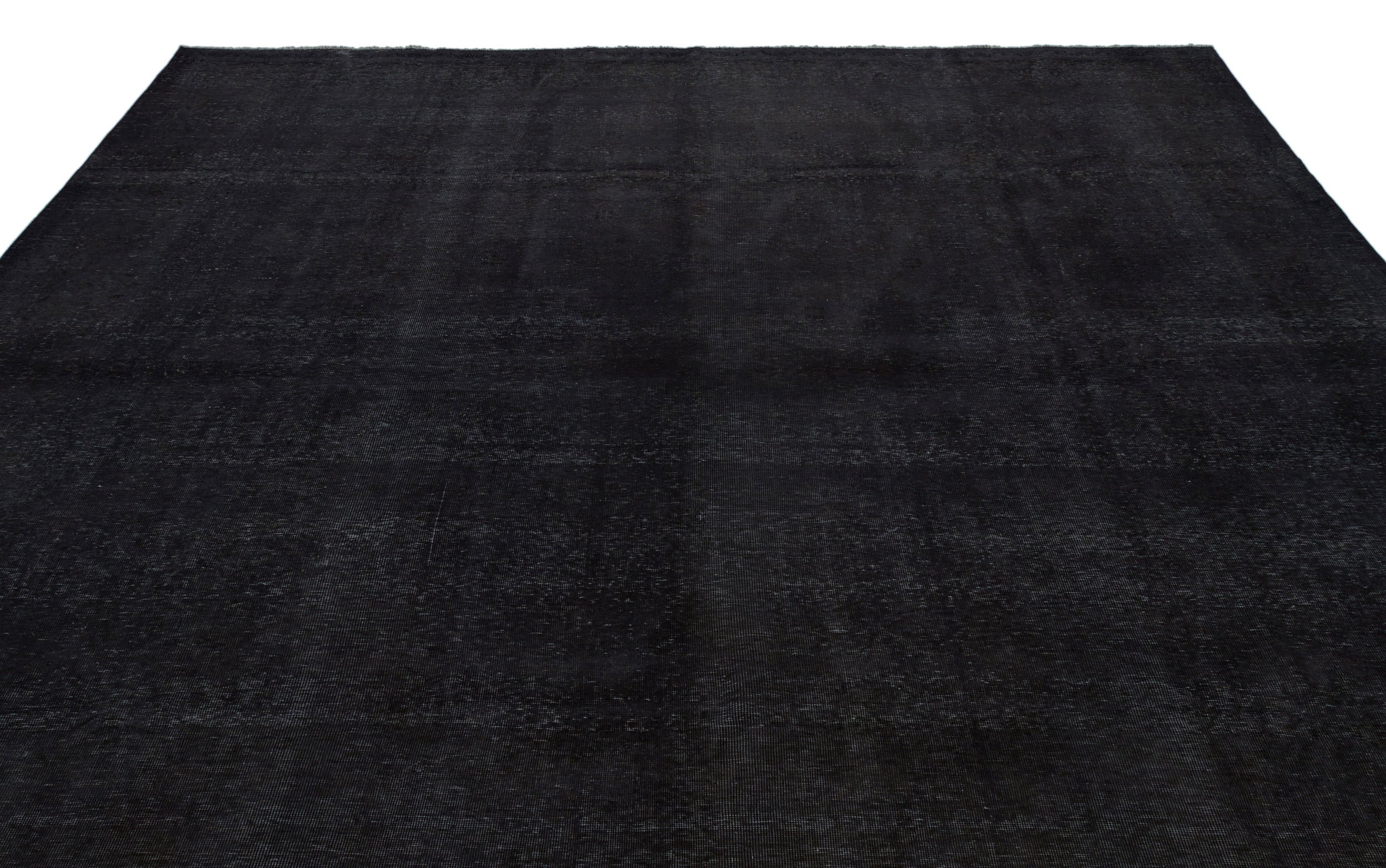 Epir Black Vintage Wool Handmade Area Rug 9'11" x 12'6"