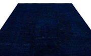 Epir Blue Vintage Wool Handmade Area Rug 8'0" x 11'7"