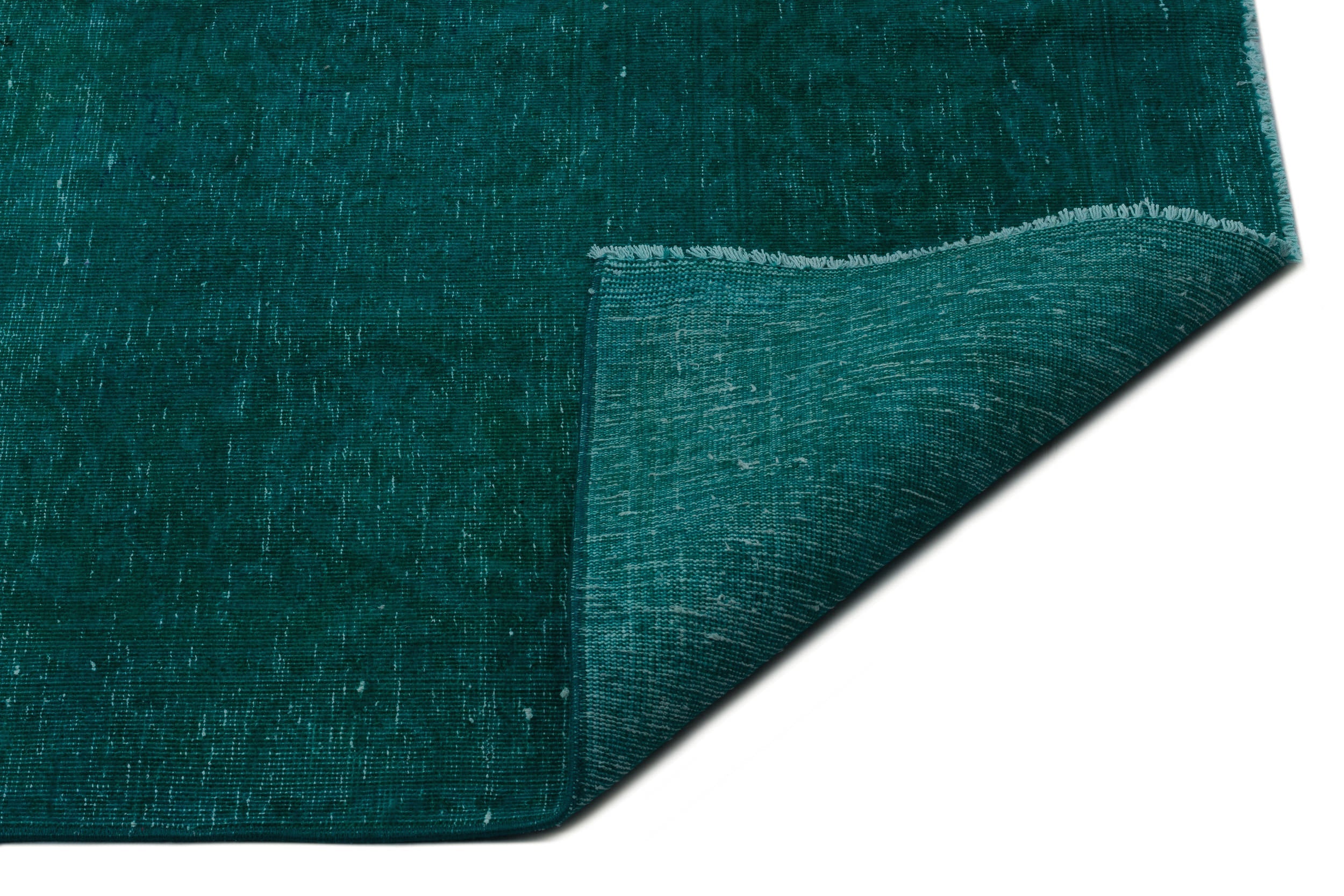 Epir Turquoise Vintage Wool Handmade Area Rug 9'0" x 12'6"