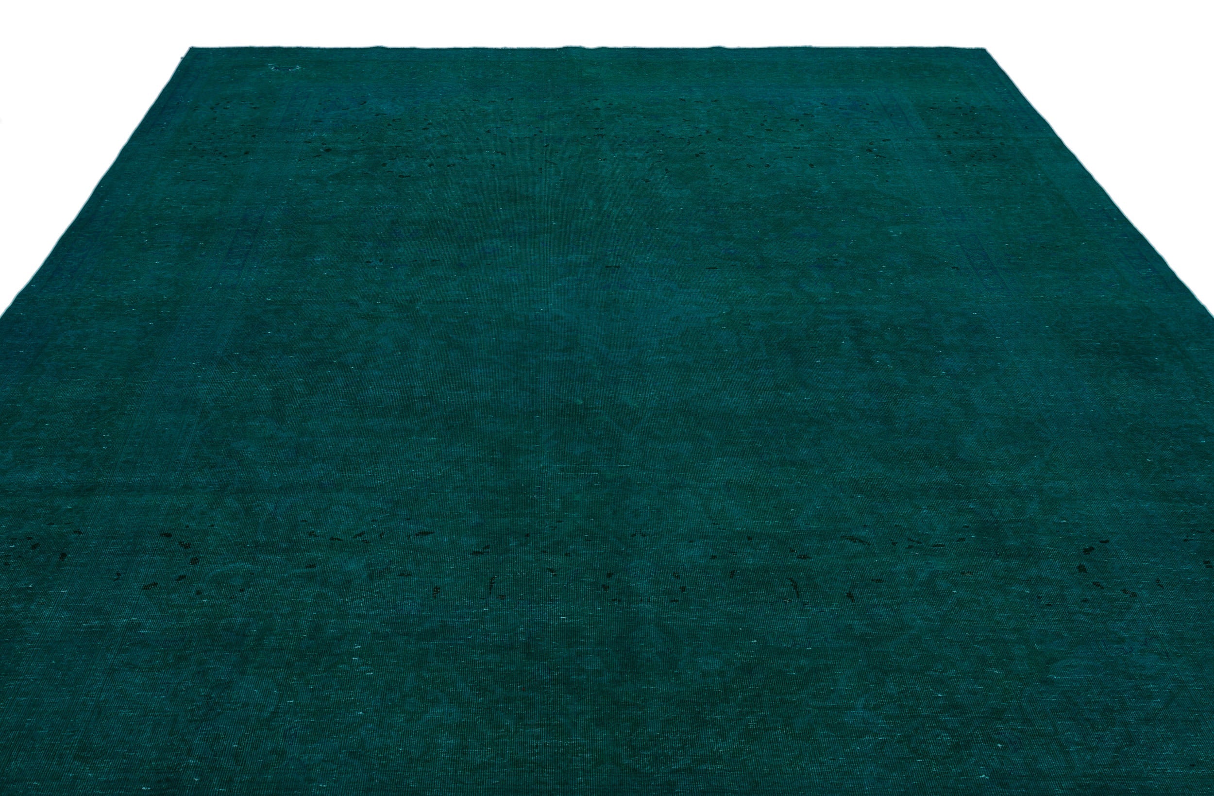 Epir Turquoise Vintage Wool Handmade Area Rug 9'0" x 12'6"