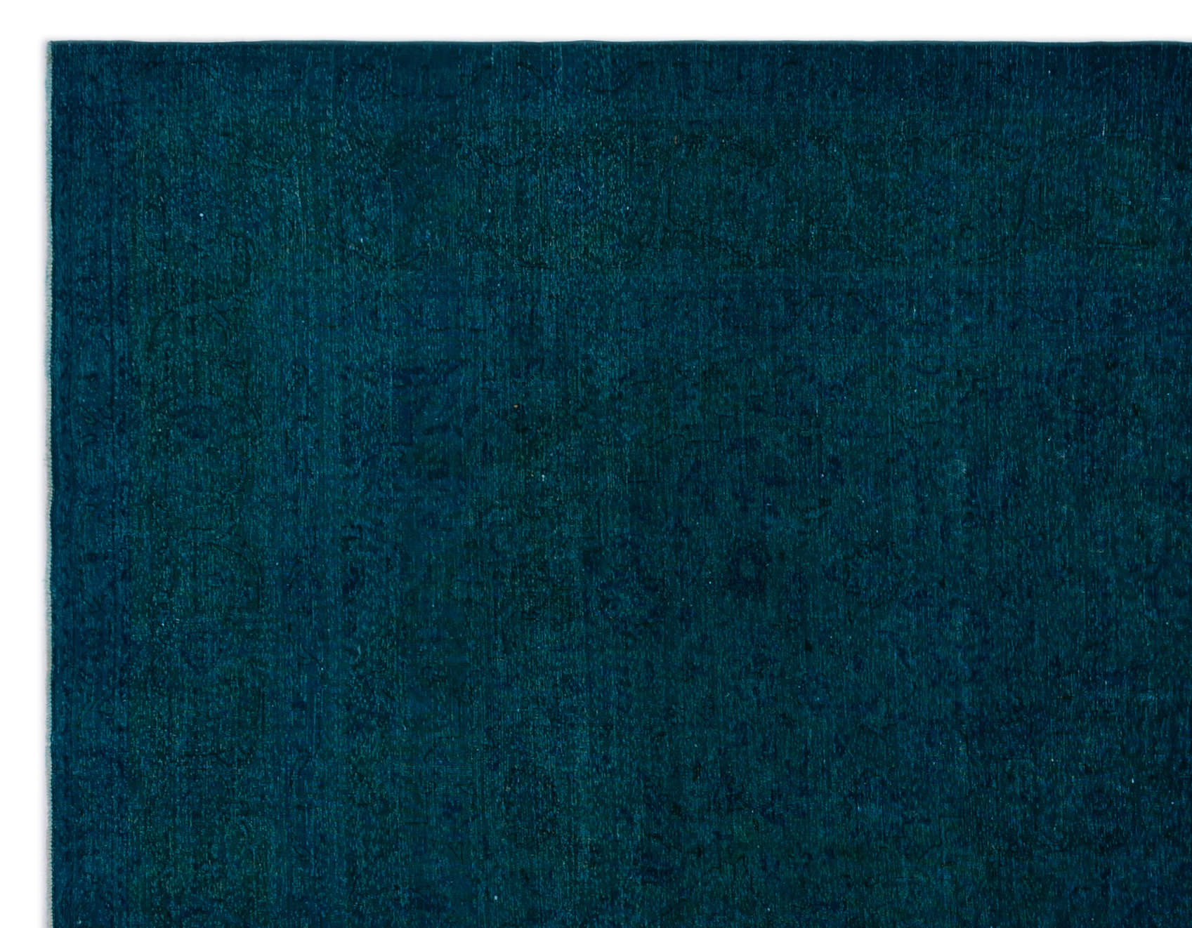 Epir Navy Vintage Wool Handmade Area Rug 9'8" x 12'10"