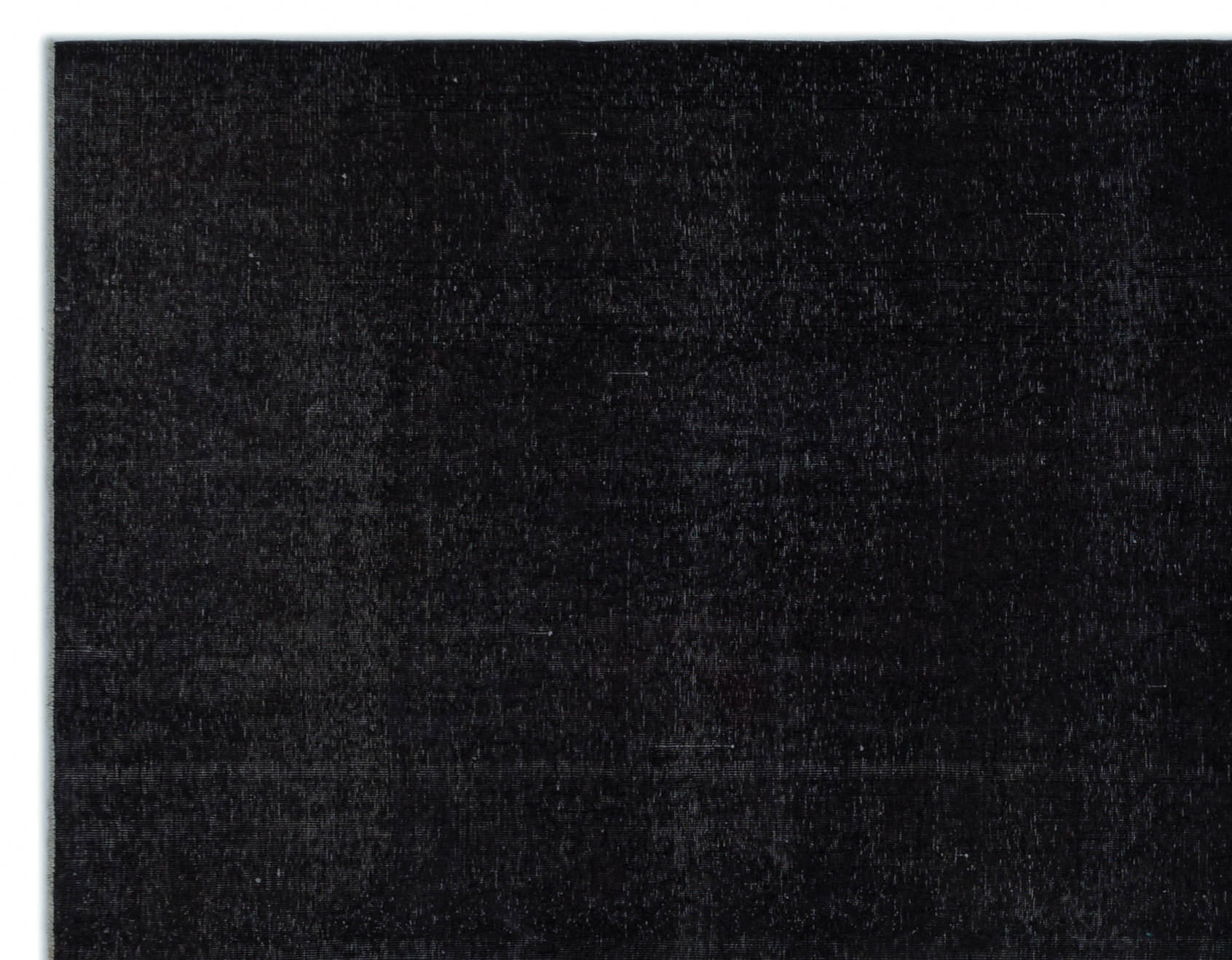 Epir Black Vintage Wool Handmade Area Rug 9'9" x 12'6"