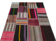 Teselya Beige Vintage Wool Handmade Area Rug 4'0" x 6'0"