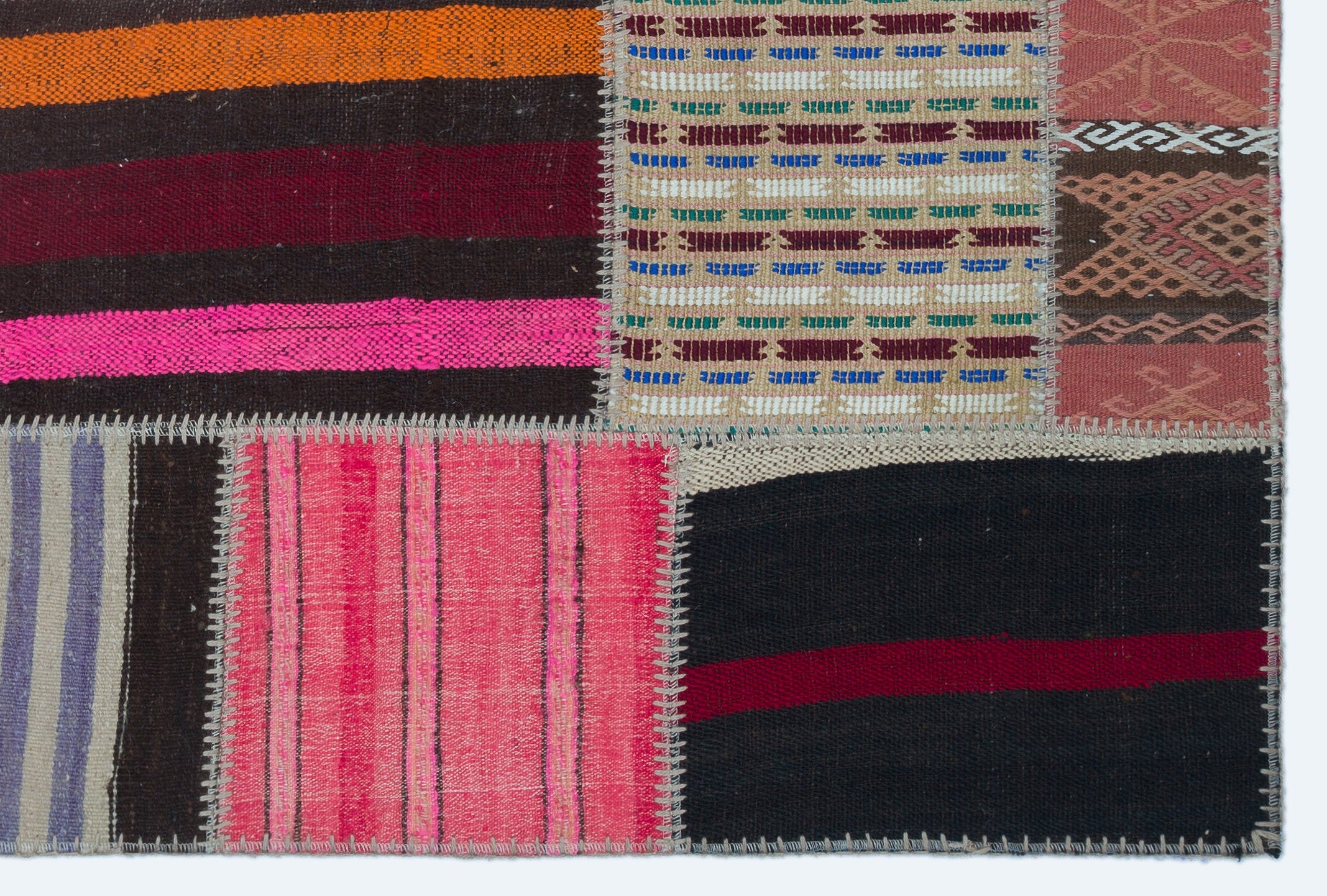 Teselya Beige Vintage Wool Handmade Area Rug 4'0" x 6'0"