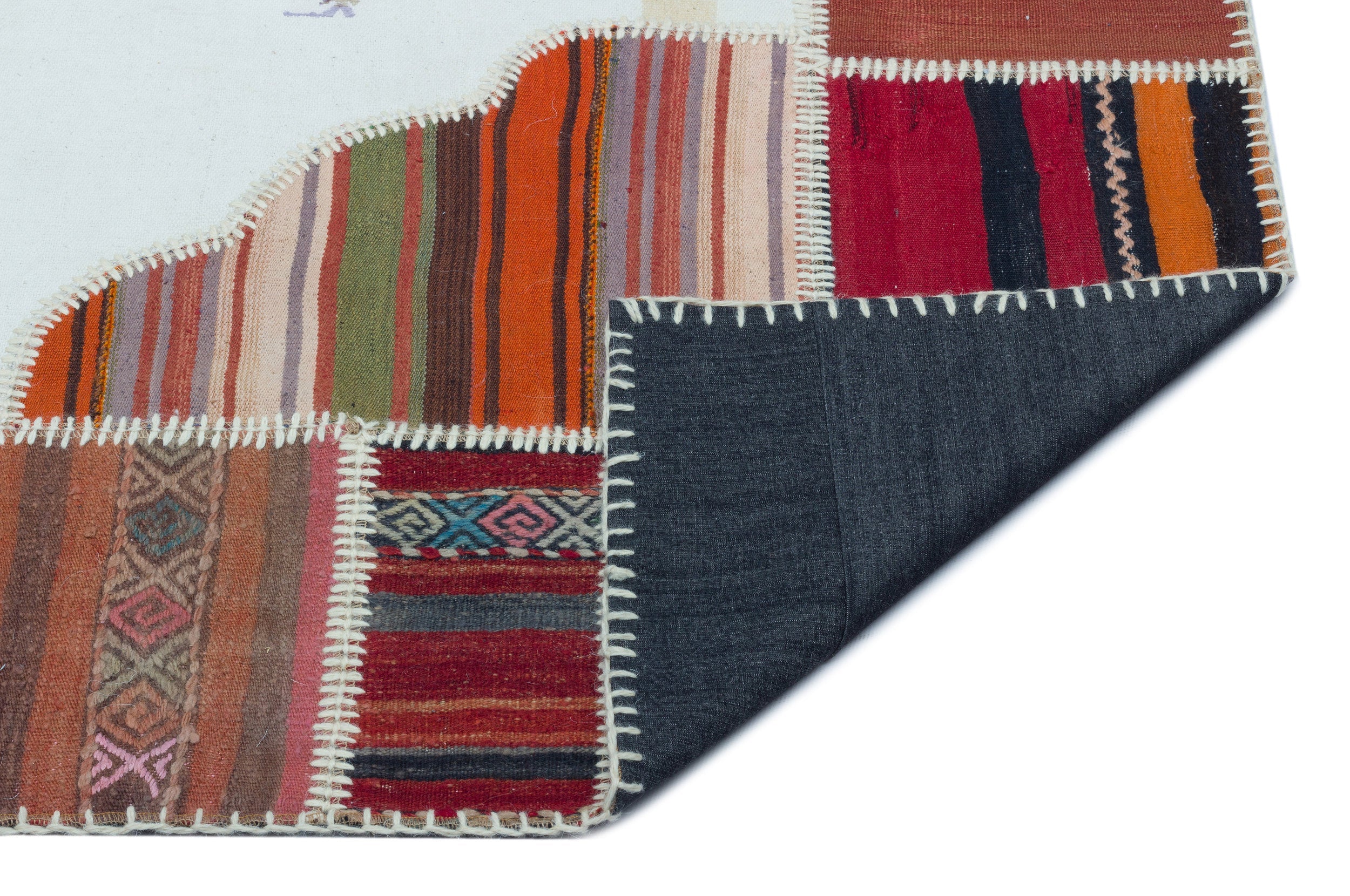 Teselya 25335 Beige Vintage Wool Handmade Area Rug 5'4" x 7'5"