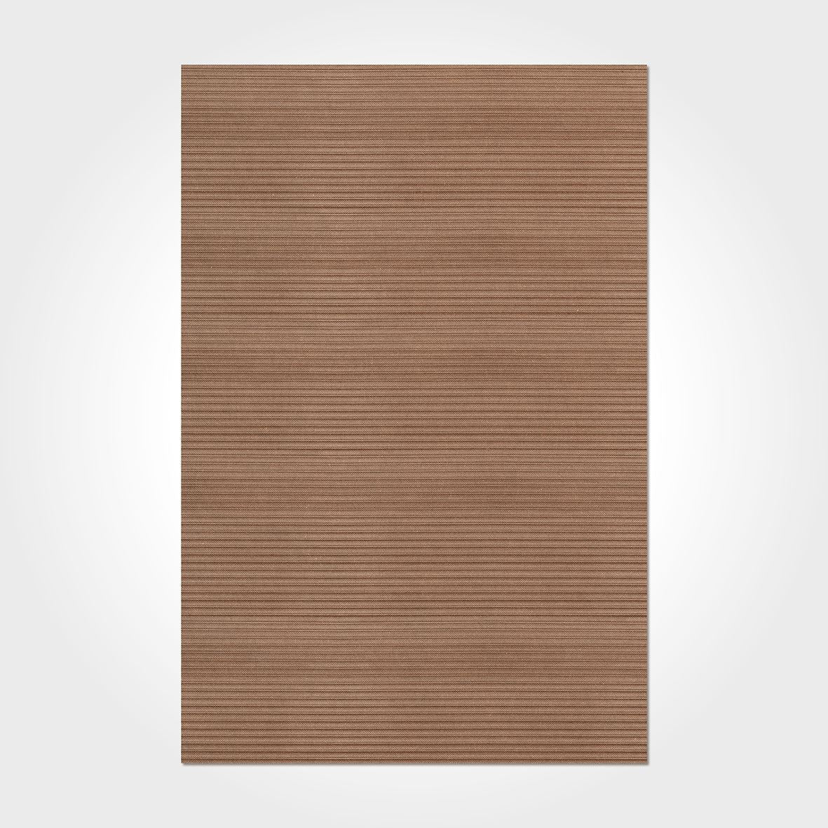 Striped Chenille Rug – Washable Non Slip Cotton Area Rug With Soft Textured Design