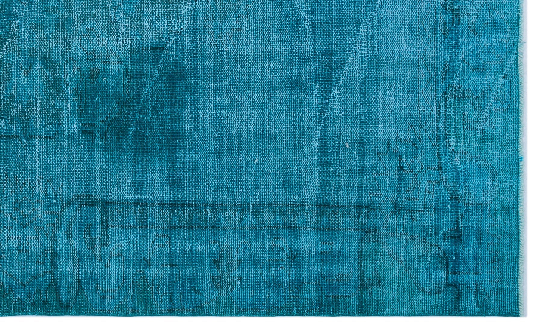 Atina Turquoise Vintage Wool Handmade Area Rug 5'1" x 8'4"