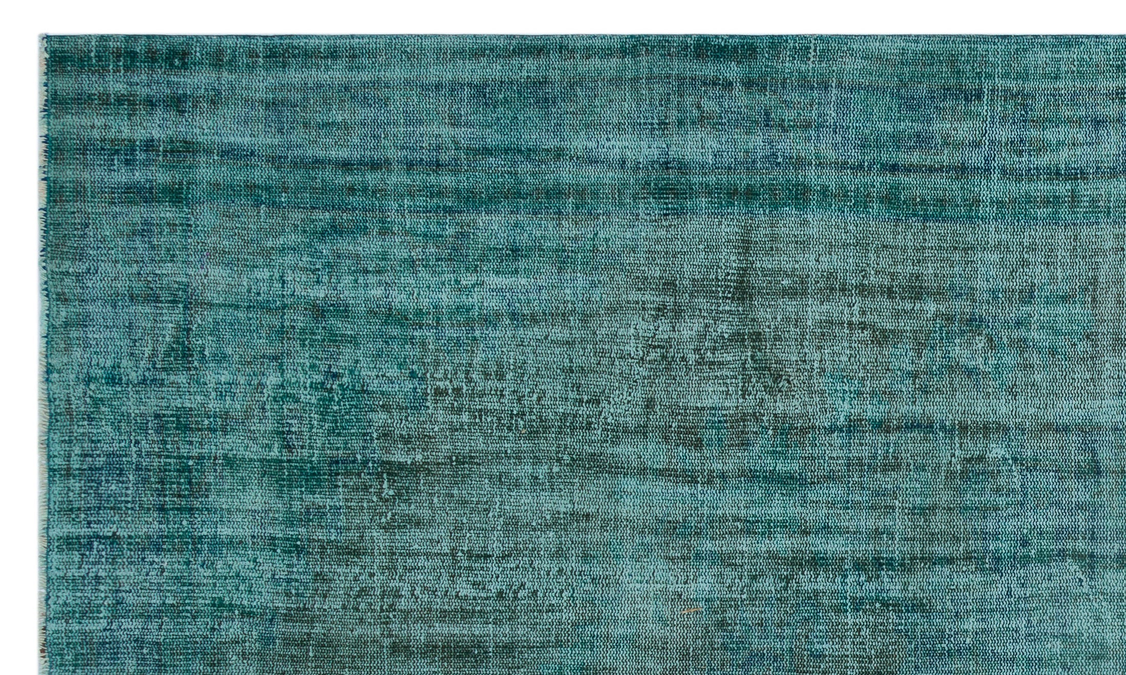 Atina Turquoise Vintage Wool Handmade Area Rug 6'0" x 10'2"