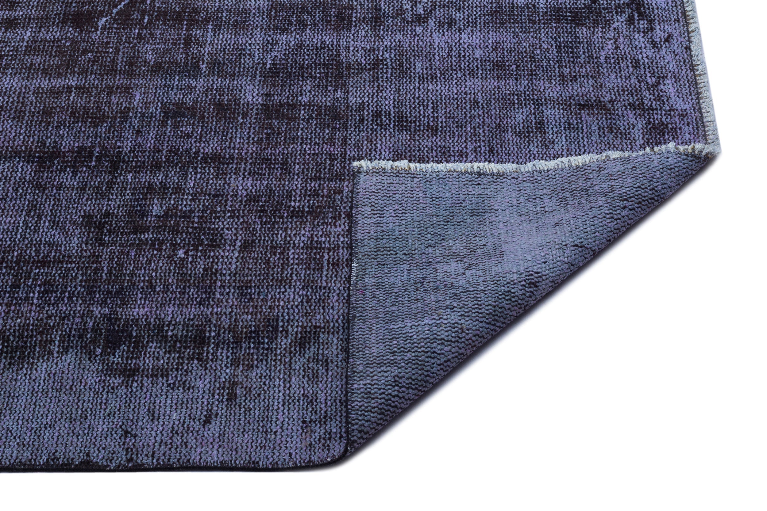 Atina Black Vintage Wool Handmade Area Rug 6'1" x 10'2"