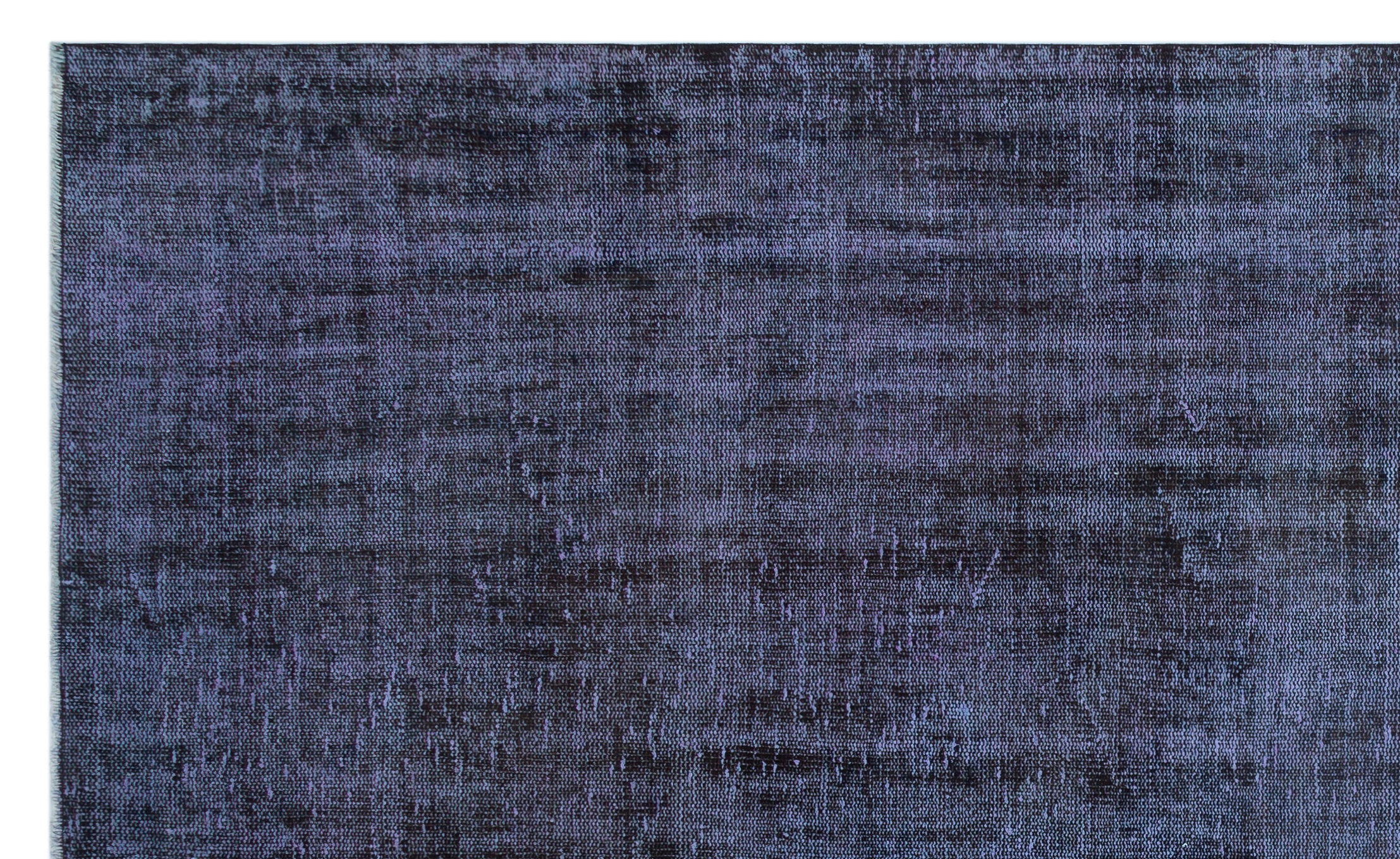 Atina Black Vintage Wool Handmade Area Rug 6'1" x 10'2"
