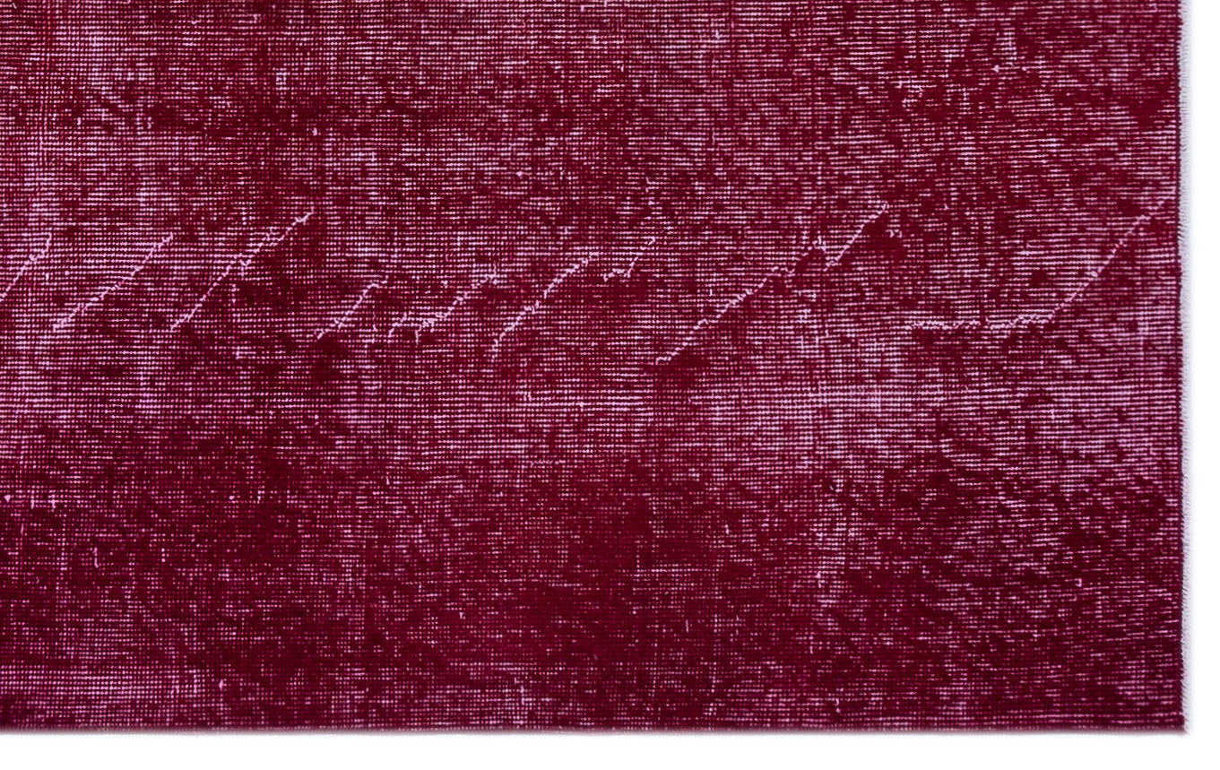 Atina Pink Vintage Wool Handmade Area Rug 3'11" x 6'4"
