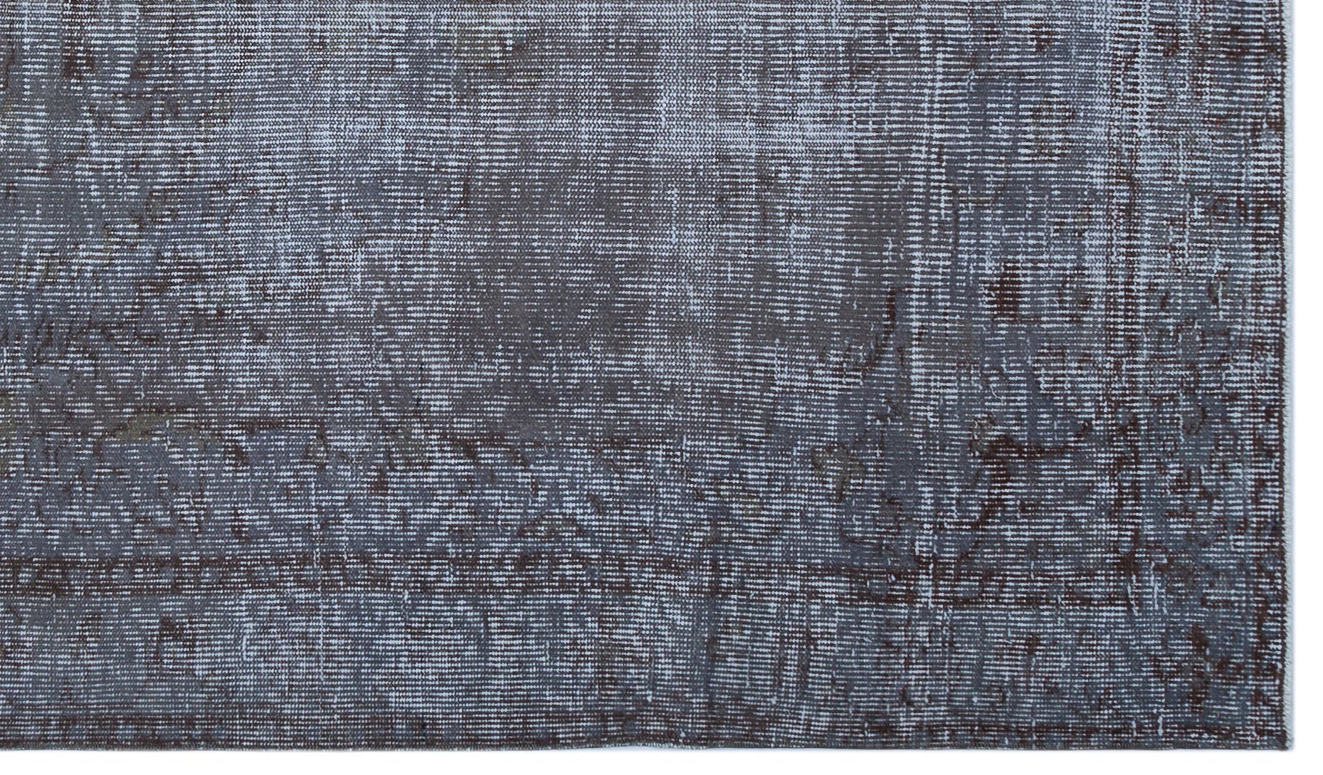 Atina Grey Vintage Wool Handmade Area Rug 5'0" x 8'6"