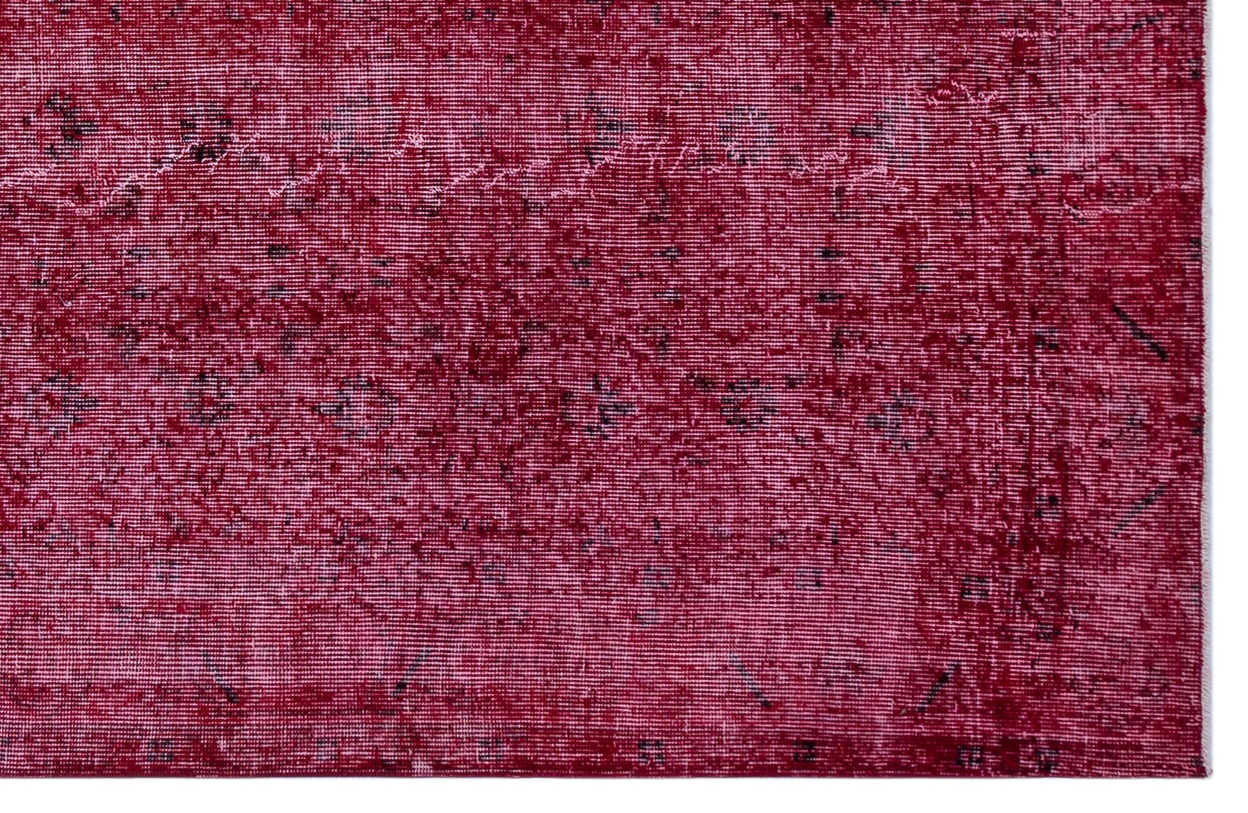 Atina Pink Vintage Wool Handmade Area Rug 5'7" x 7'10"