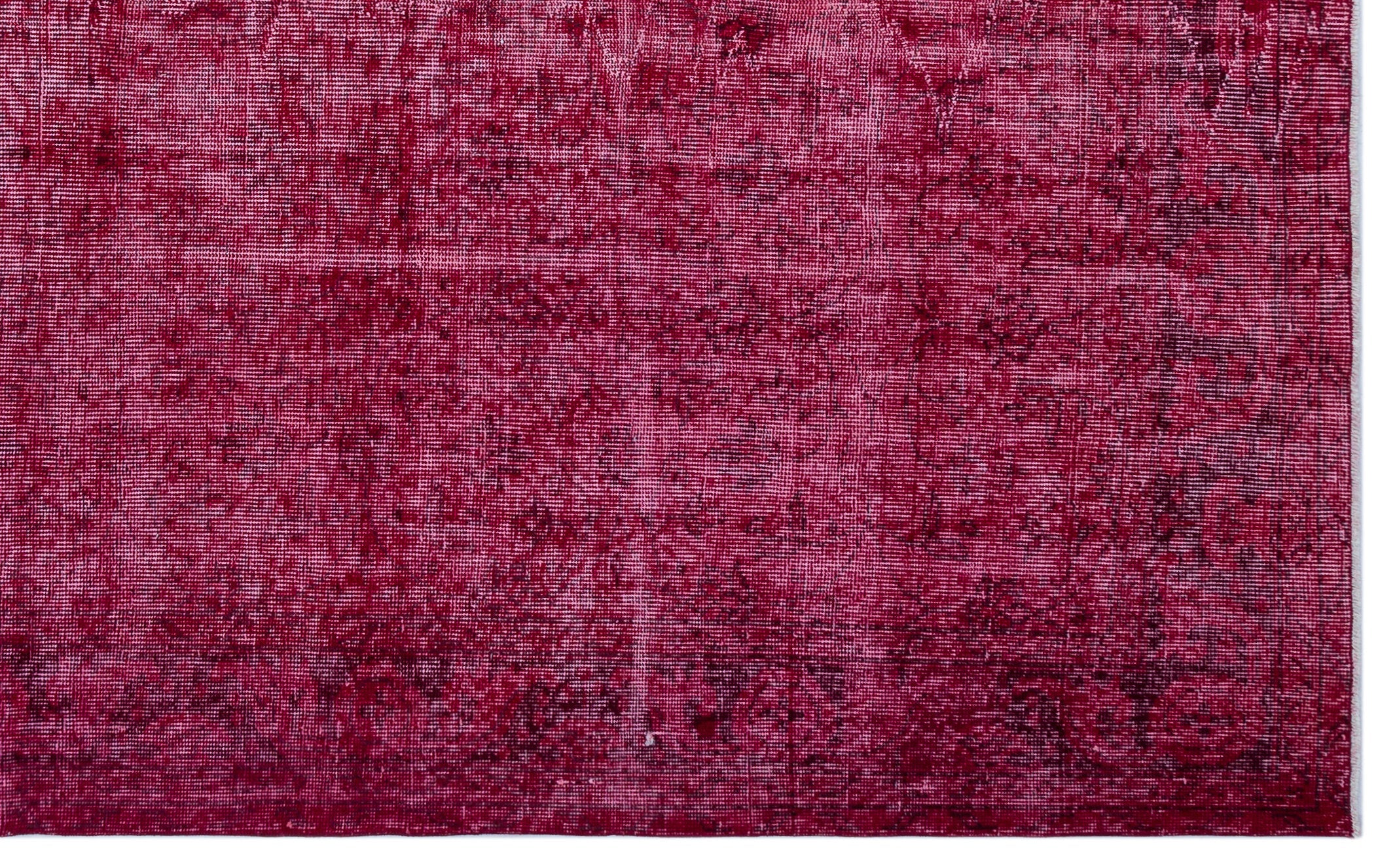 Atina Pink Vintage Wool Handmade Area Rug 6'2" x 9'10"