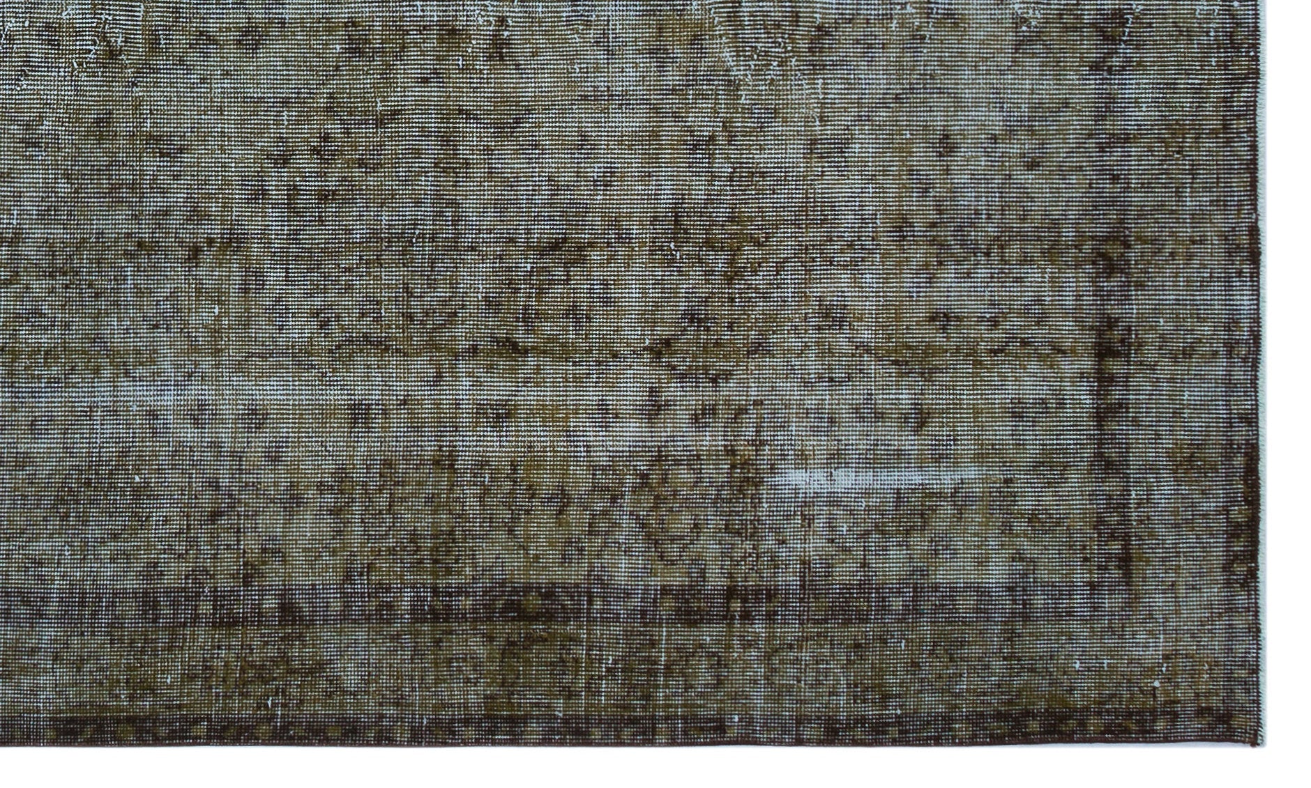Atina Brown Vintage Wool Handmade Area Rug 5'4" x 8'5"