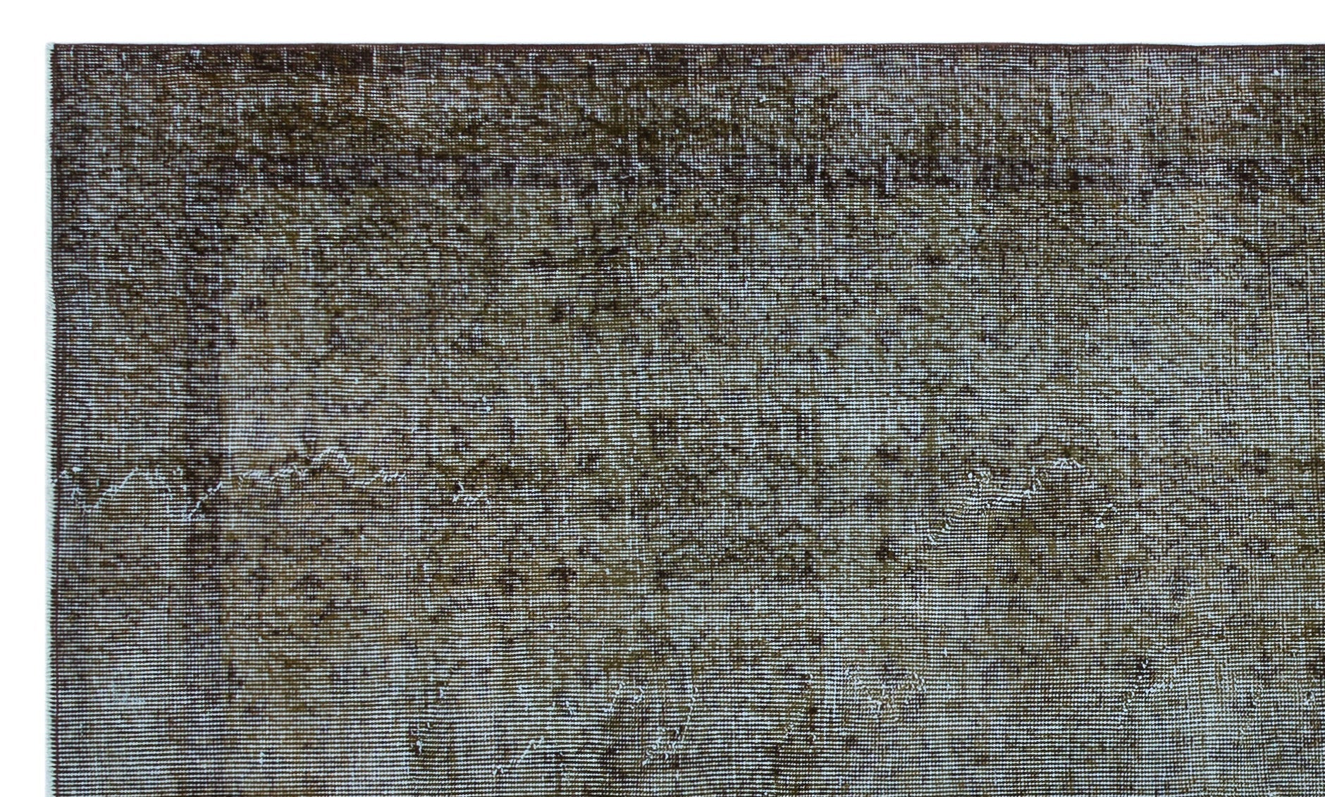 Atina Brown Vintage Wool Handmade Area Rug 5'4" x 8'5"