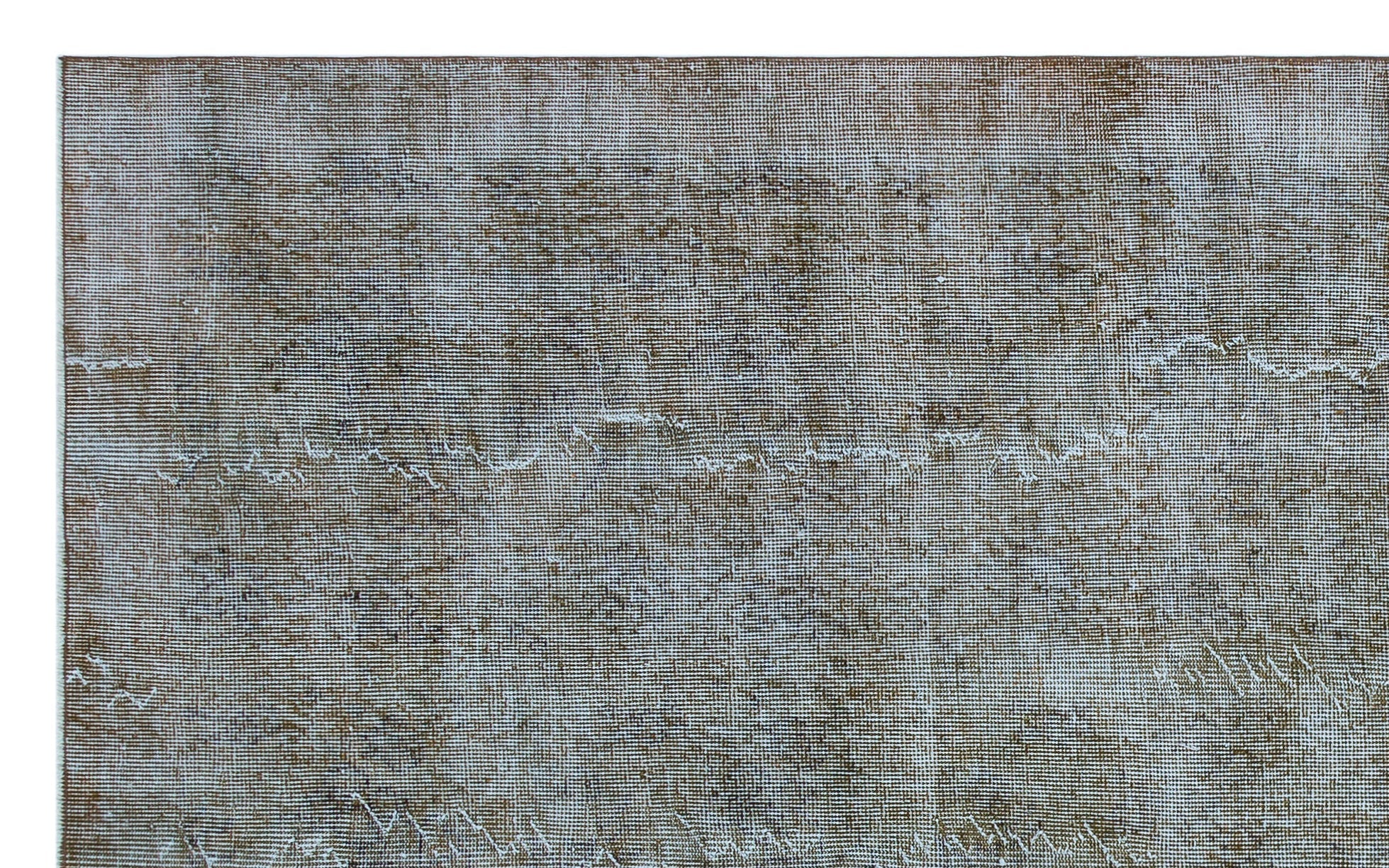 Atina Grey Vintage Wool Handmade Area Rug 5'7" x 9'0"