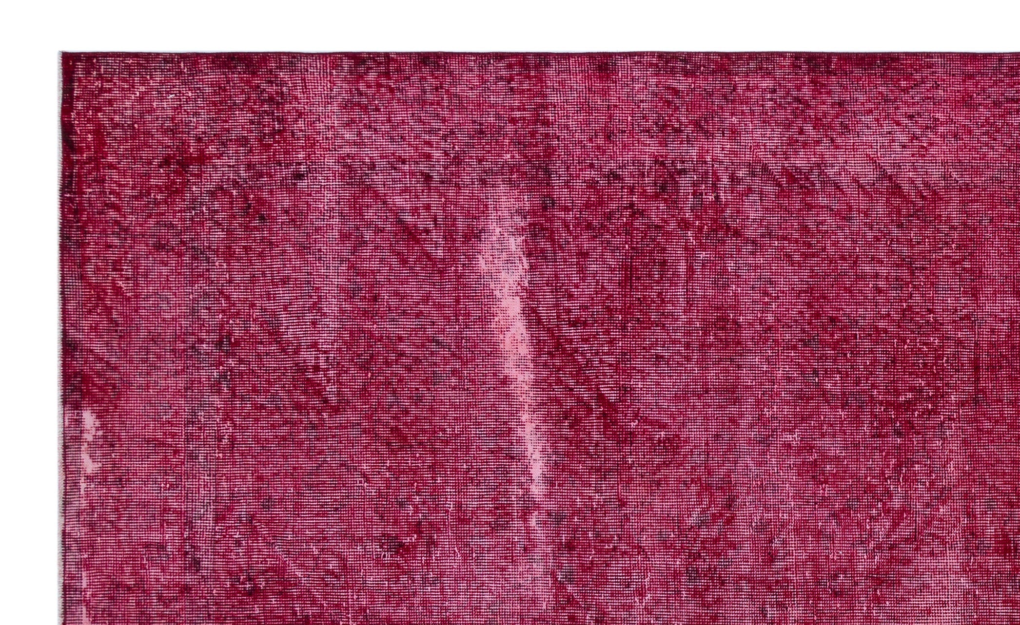 Atina Red Vintage Wool Handmade Area Rug 5'7" x 9'7"
