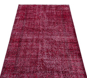Atina Red Vintage Wool Handmade Area Rug 3'6" x 6'9"