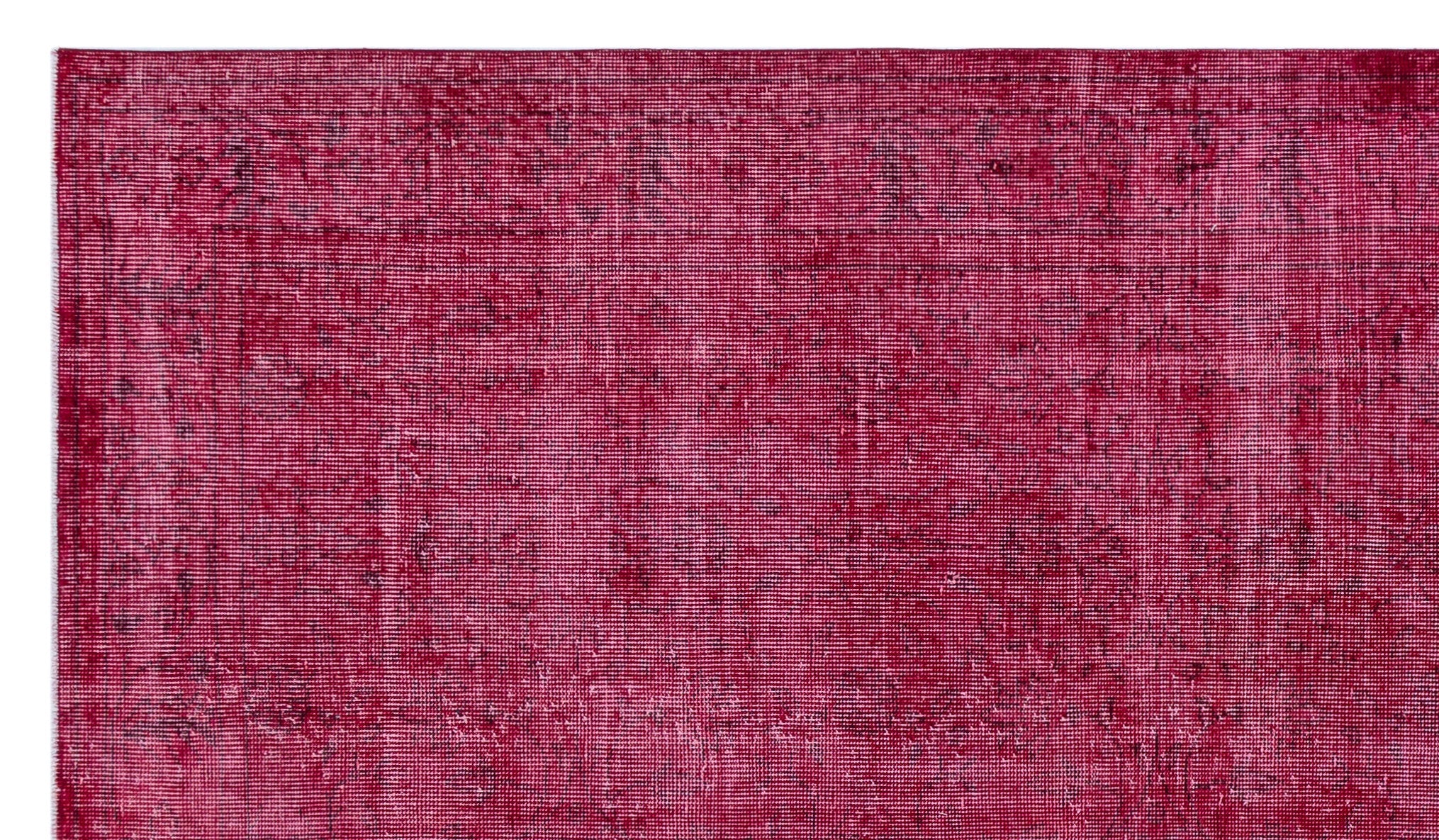 Atina Red Vintage Wool Handmade Area Rug 5'6" x 9'5"