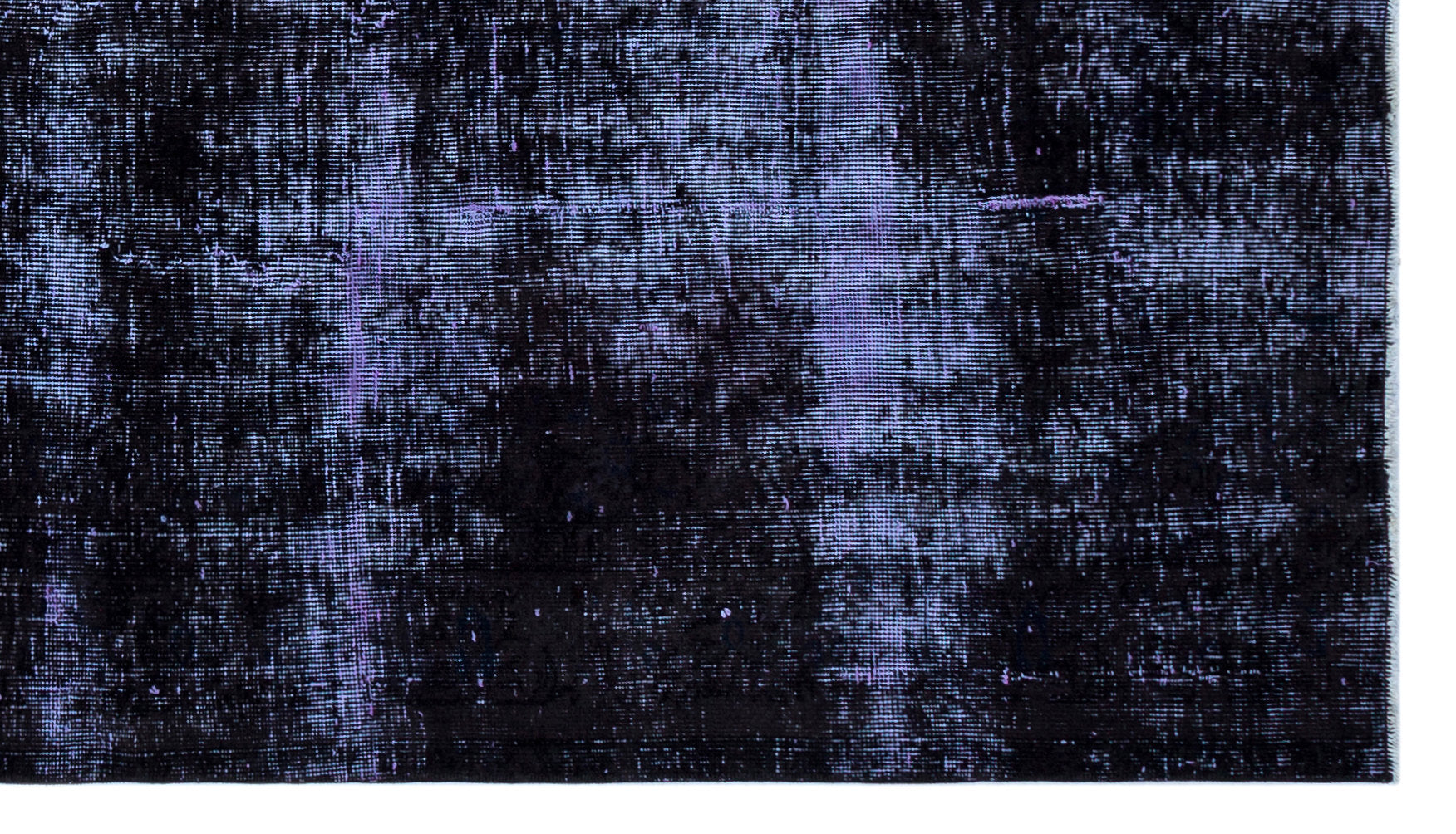 Atina Blue Vintage Wool Handmade Area Rug 4'6" x 8'1"