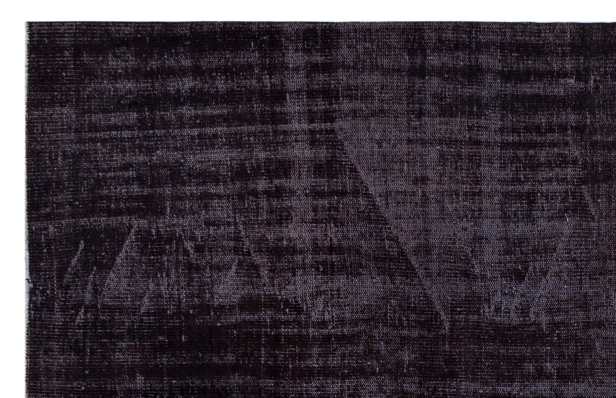 Atina Black Vintage Wool Handmade Area Rug 5'8" x 9'0"