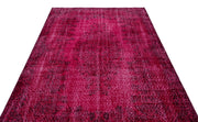 Atina Red Vintage Wool Handmade Area Rug 5'10" x 9'3"