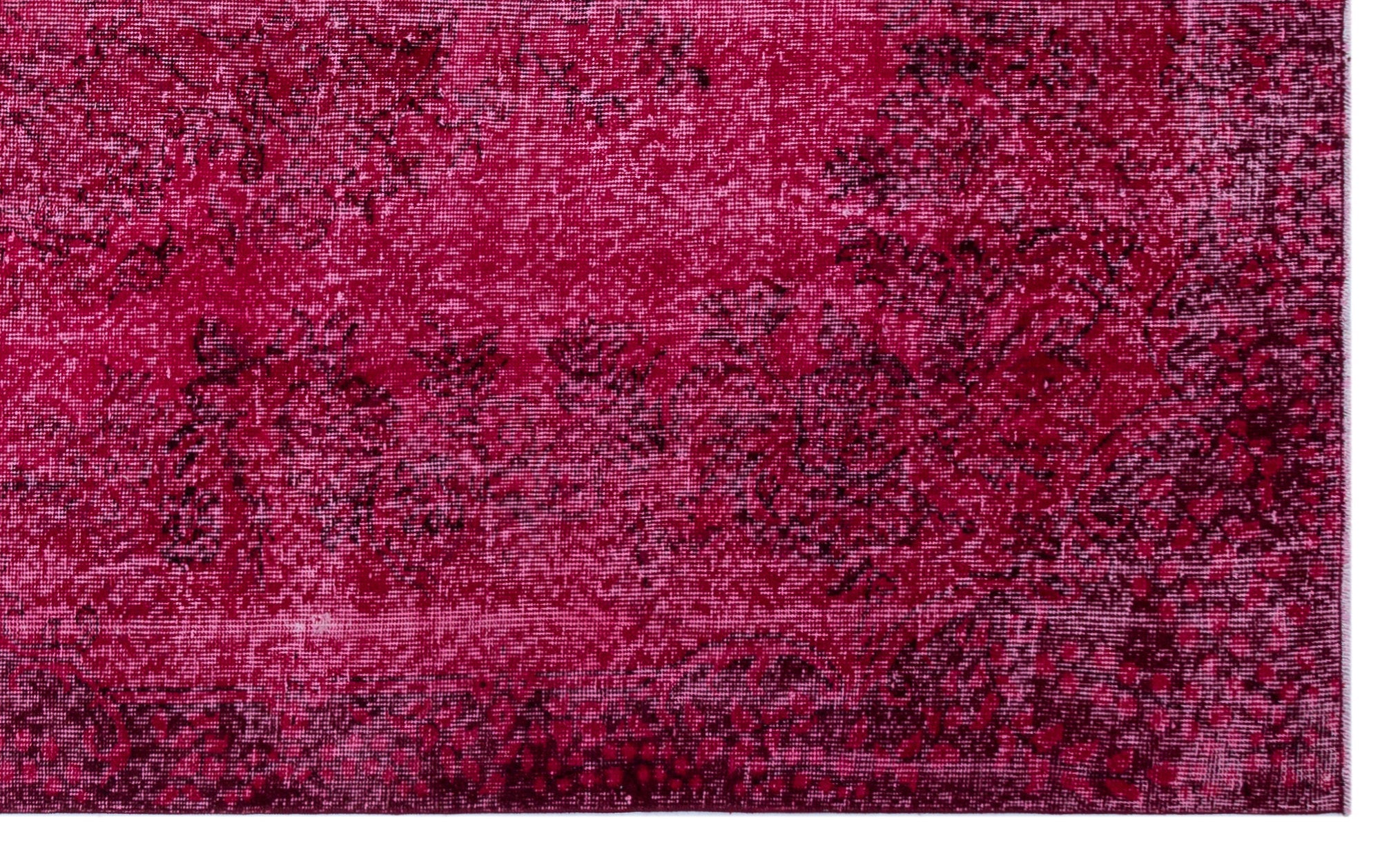 Atina Red Vintage Wool Handmade Area Rug 5'10" x 9'3"