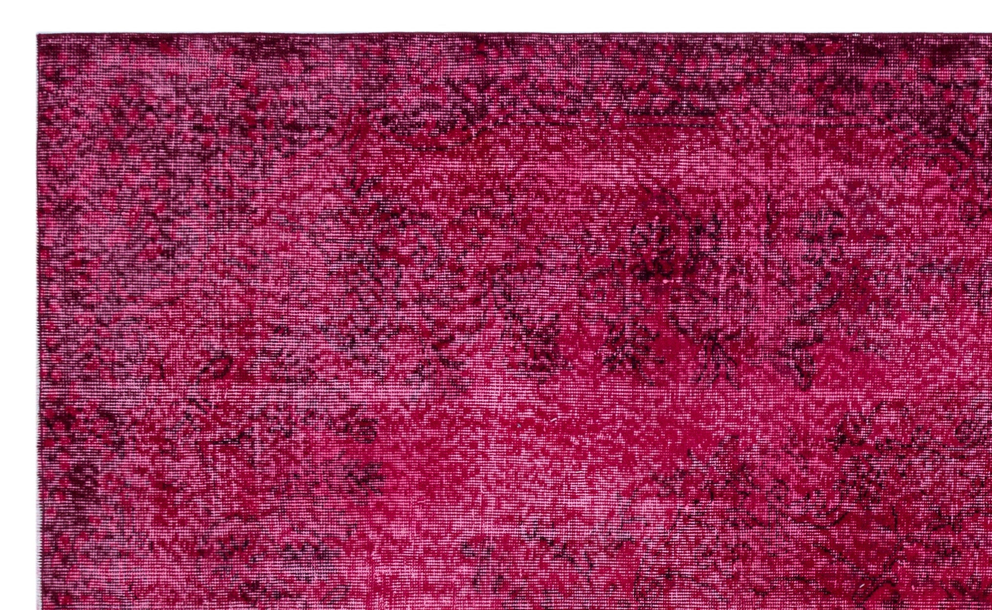 Atina Red Vintage Wool Handmade Area Rug 5'10" x 9'3"
