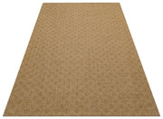 Cotton Kilim Rug - Brown Geometric Kilim Carpet | Non Slip, Easy Clean, Soft Texture