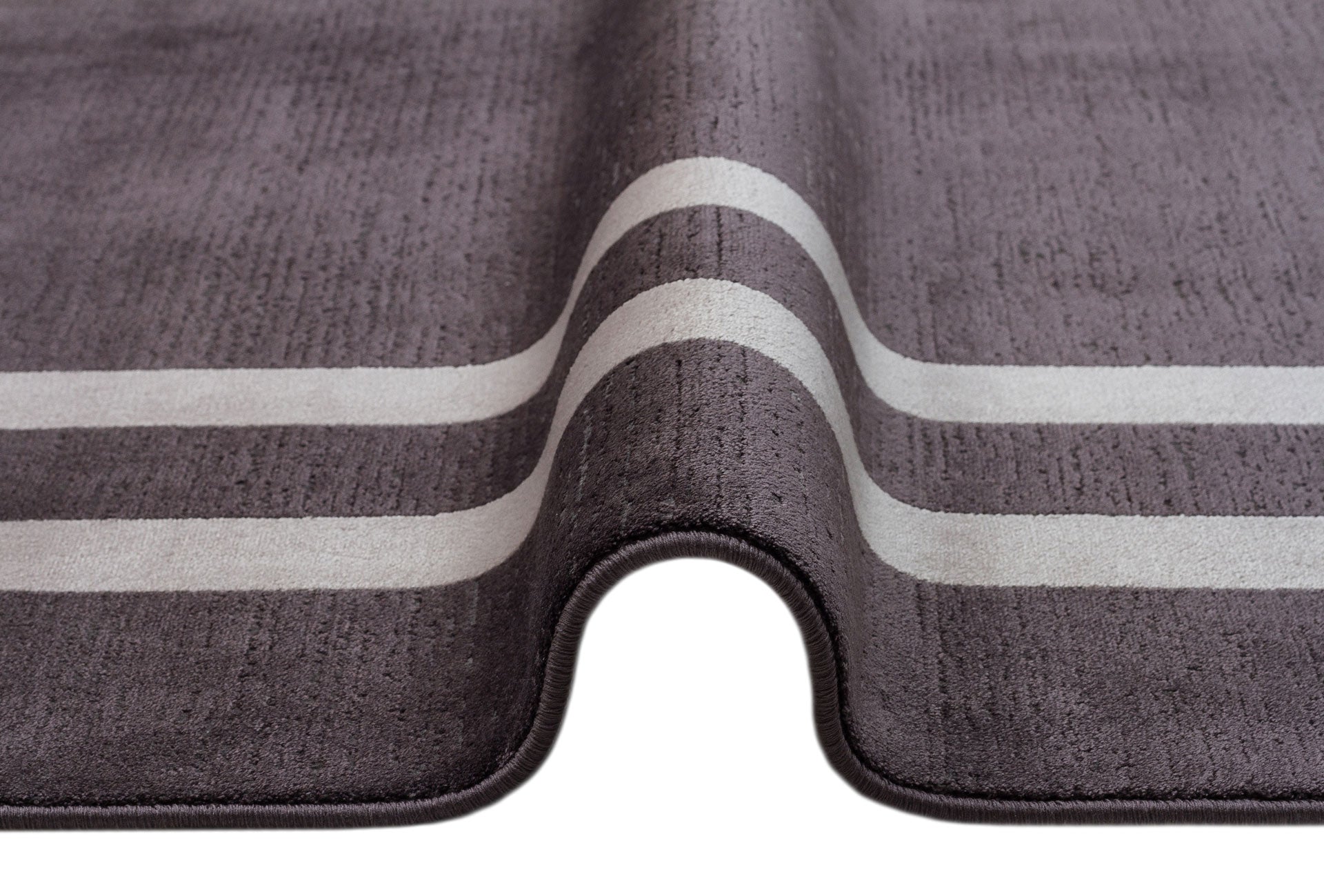 Cotton Area Rug - Sarpsborg Anthracite Machine Made Rug | High Quality Flatweave Carpet