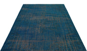 Atina Turquoise Vintage Wool Handmade Area Rug 5'7" x 7'5"