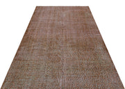 Atina Brown Vintage Wool Handmade Area Rug 4'11" x 8'4"