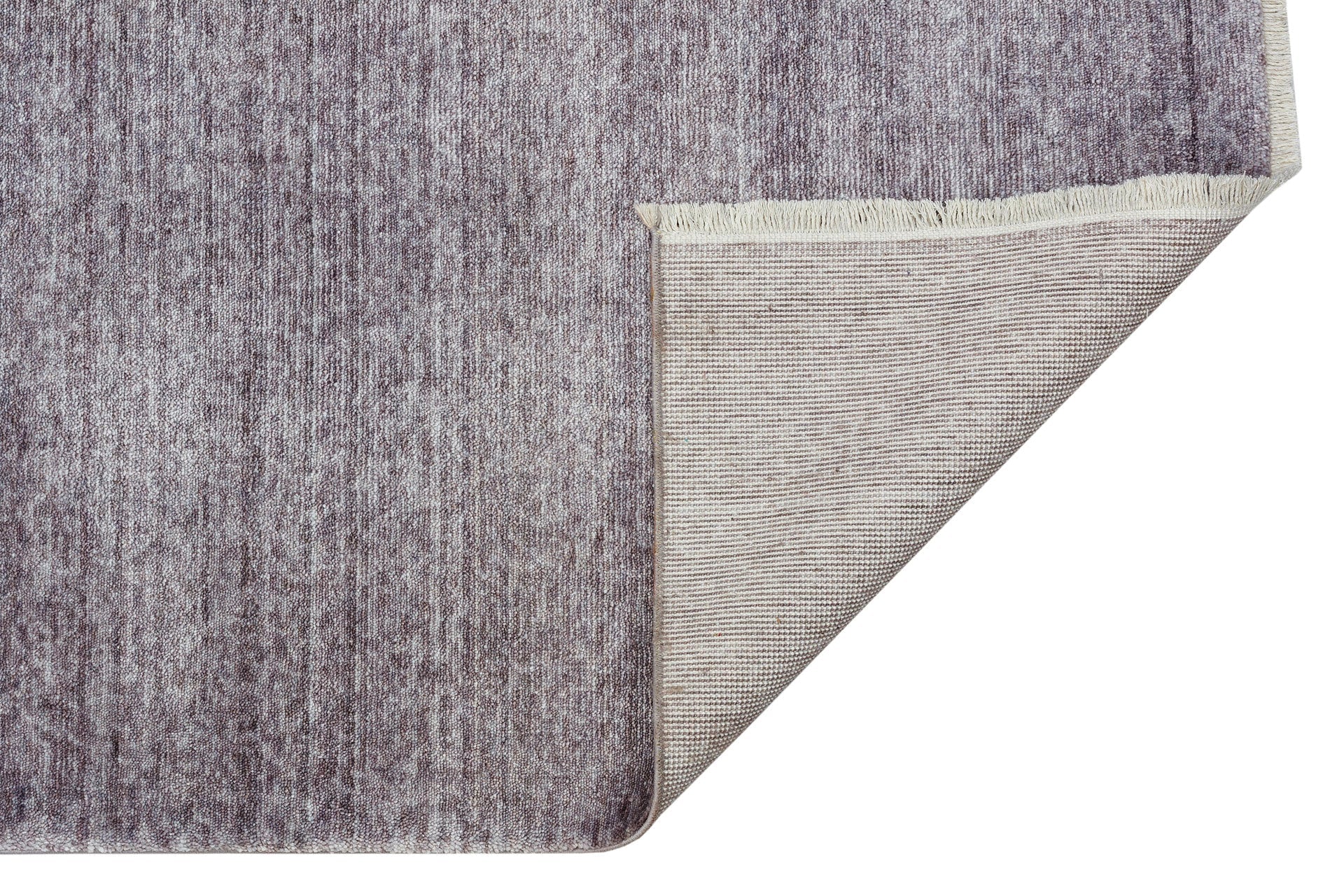Handmade Viscose Rug – Modern Grey Area Rug | Soft Texture, Easy Clean Carpet