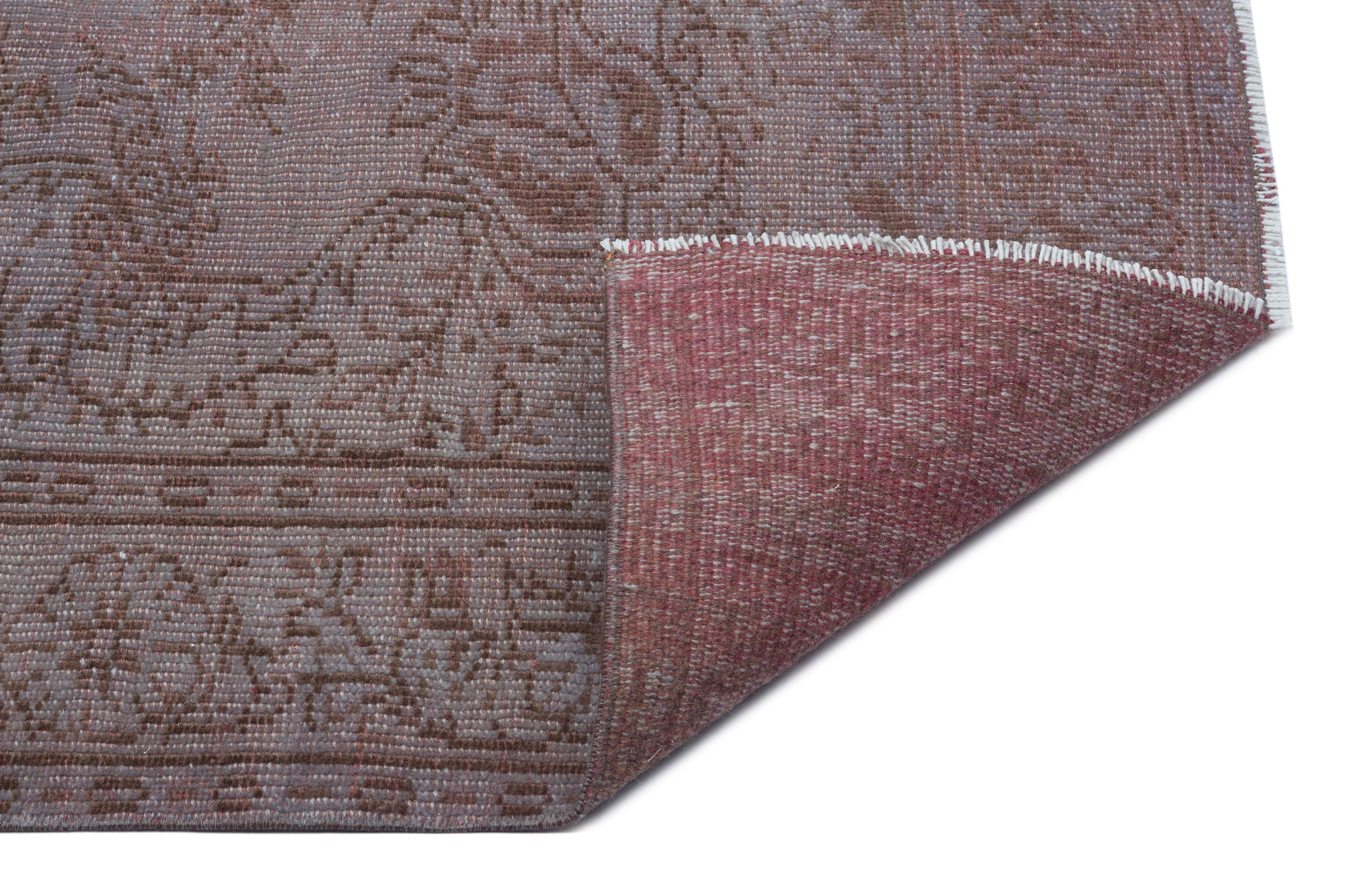 Atina Cream Vintage Wool Handmade Area Rug 6'0" x 9'5"