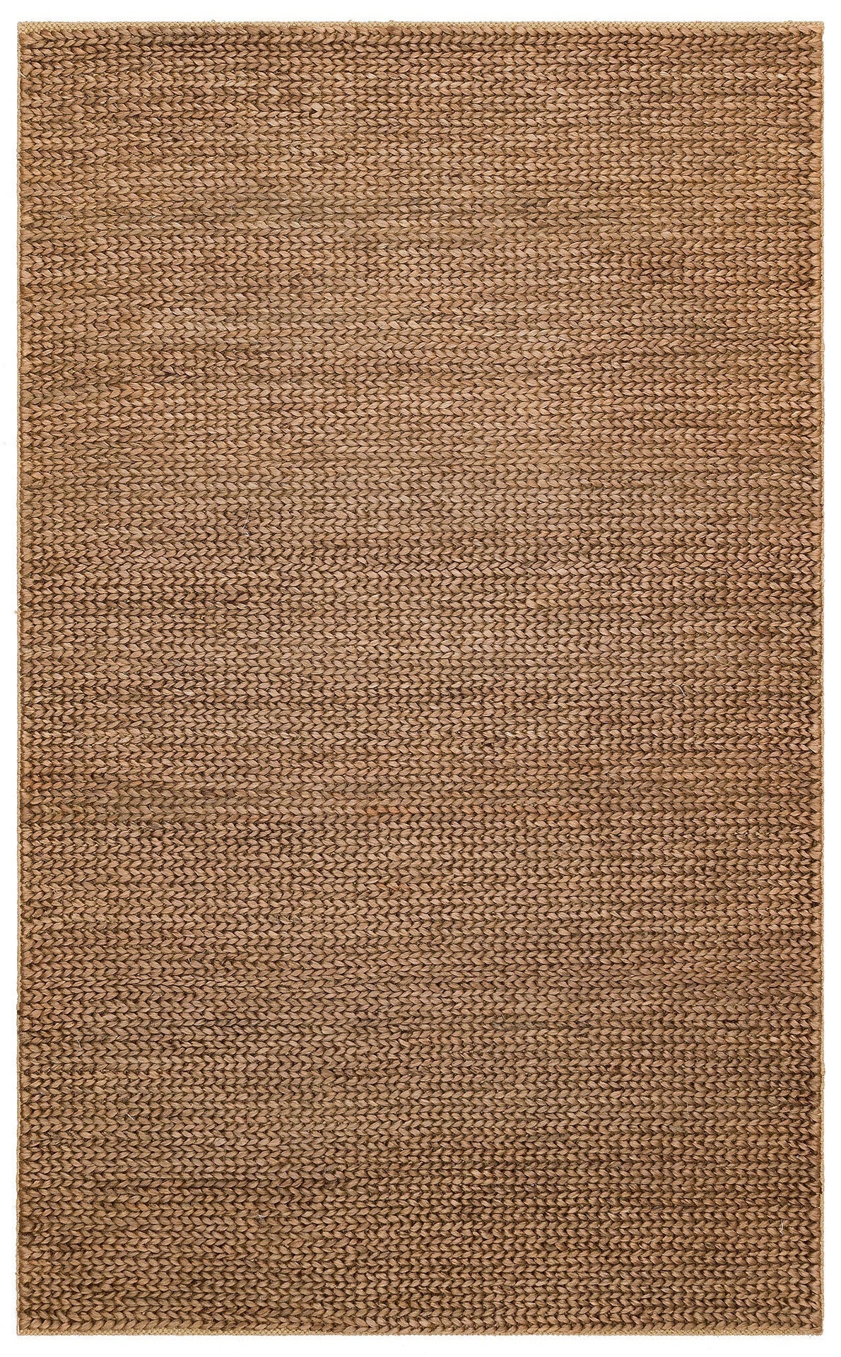 Handmade Jute Rug – Brown Modern Natural Fiber Carpet | Soft Texture, Easy Clean