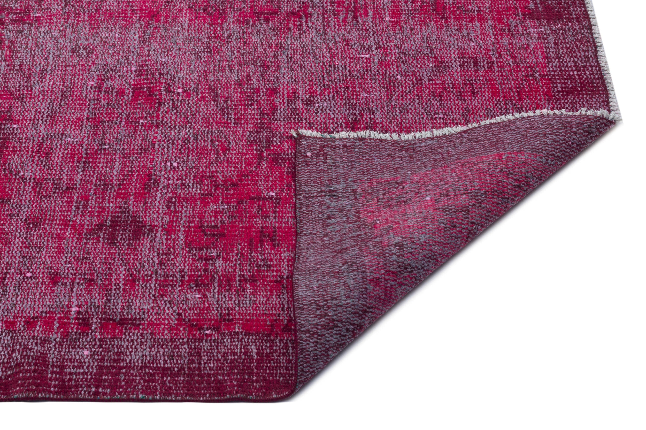 Atina Pink Vintage Wool Handmade Area Rug 4'10" x 7'9"