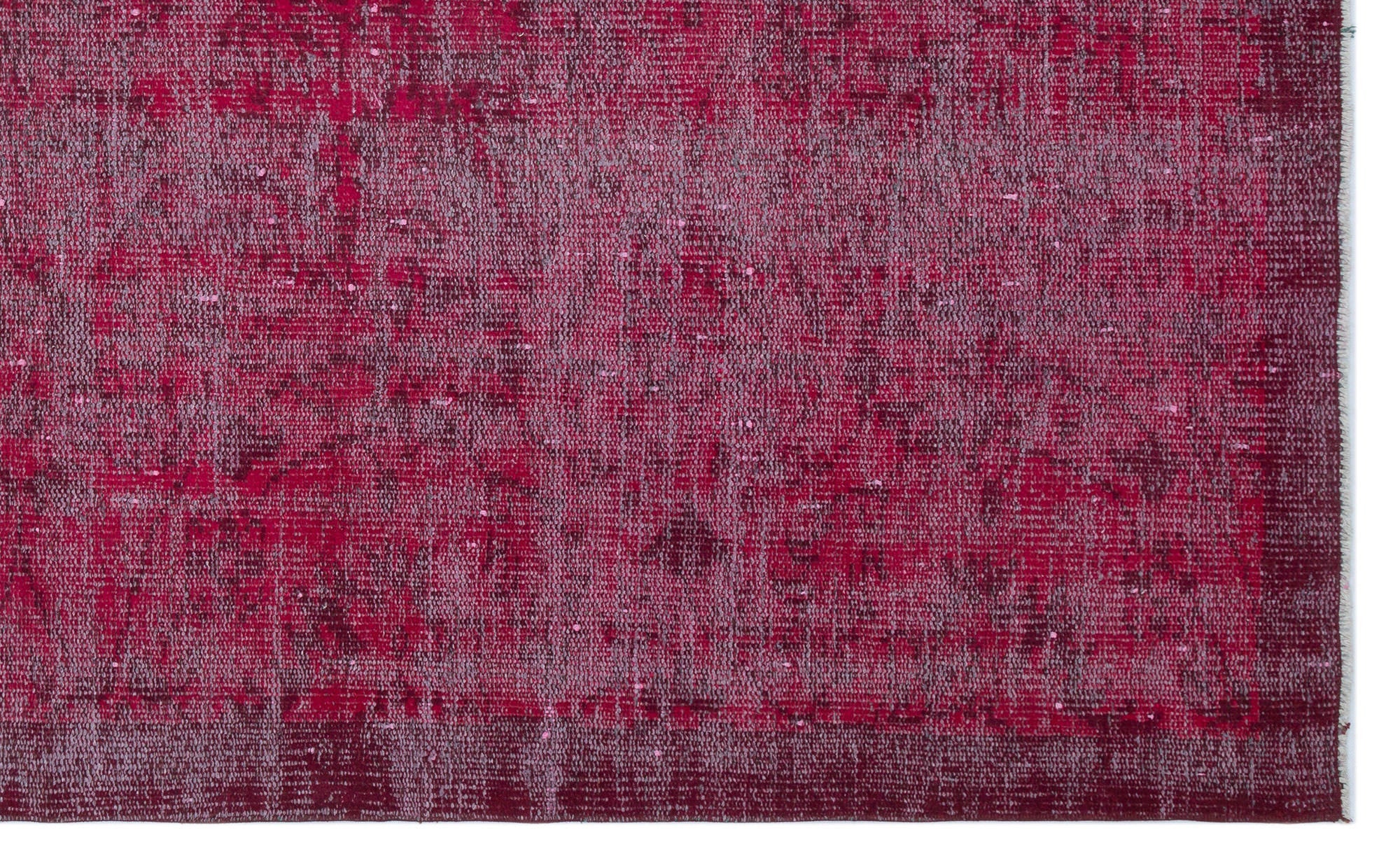 Atina Pink Vintage Wool Handmade Area Rug 4'10" x 7'9"