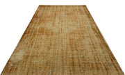 Atina Brown Vintage Wool Handmade Area Rug 5'11" x 8'8"