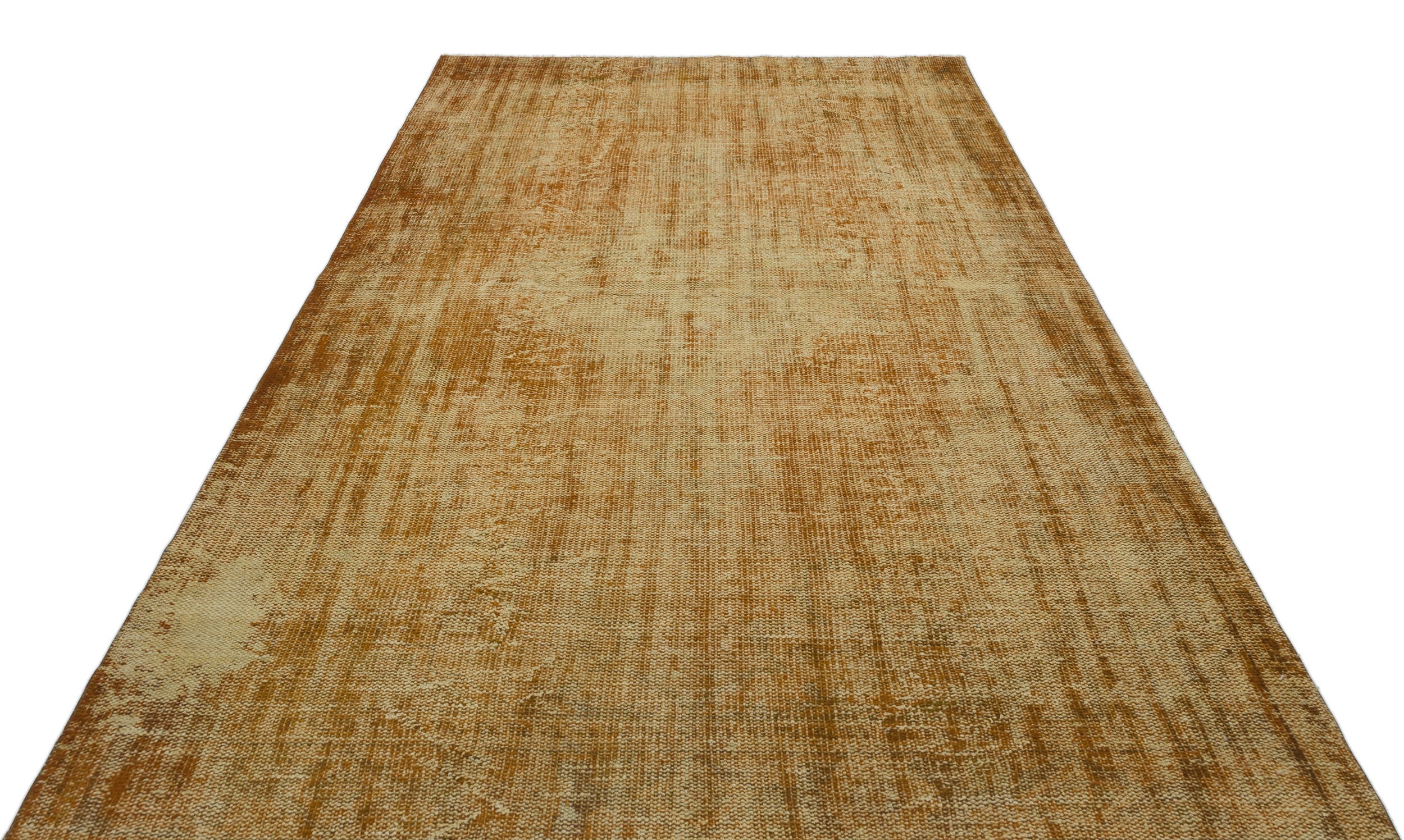 Atina Brown Vintage Wool Handmade Area Rug 5'11" x 8'8"